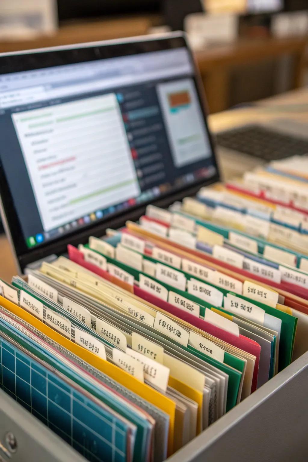 You can access your documents with just one click when using a digital filing system.