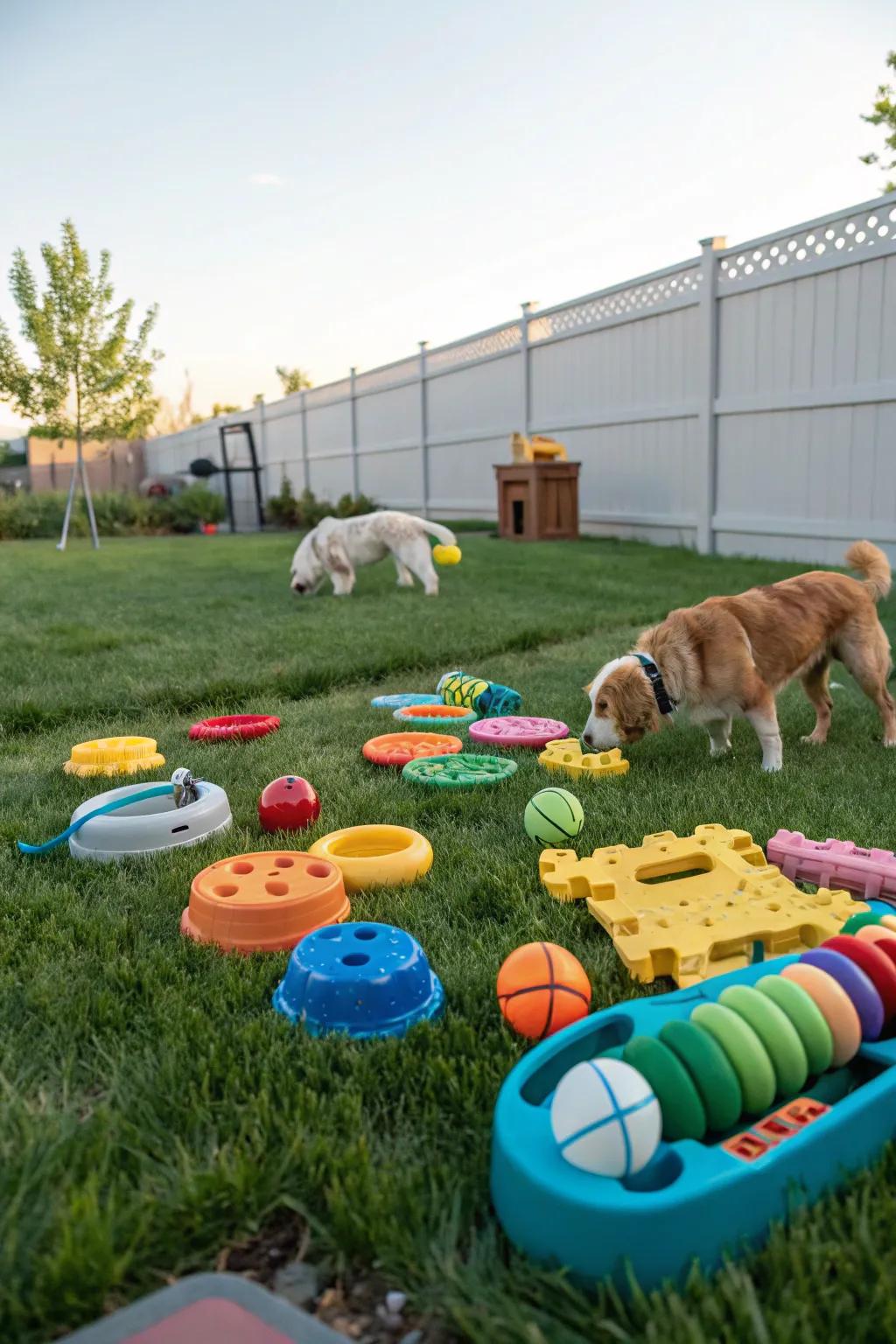 Challenge your dog's mind with DIY enrichment games.