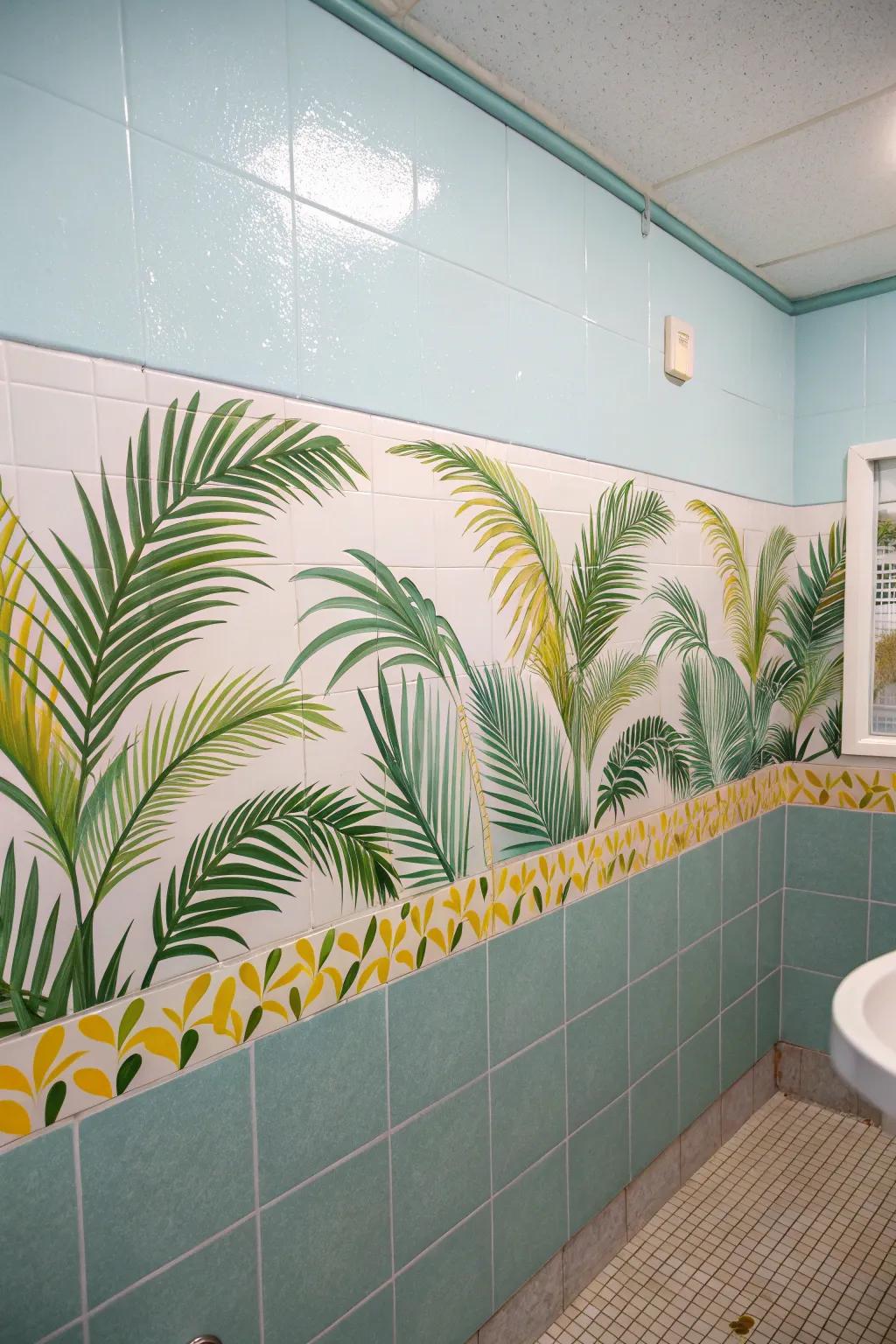Design a mini vacation spot through tropical perimeters.