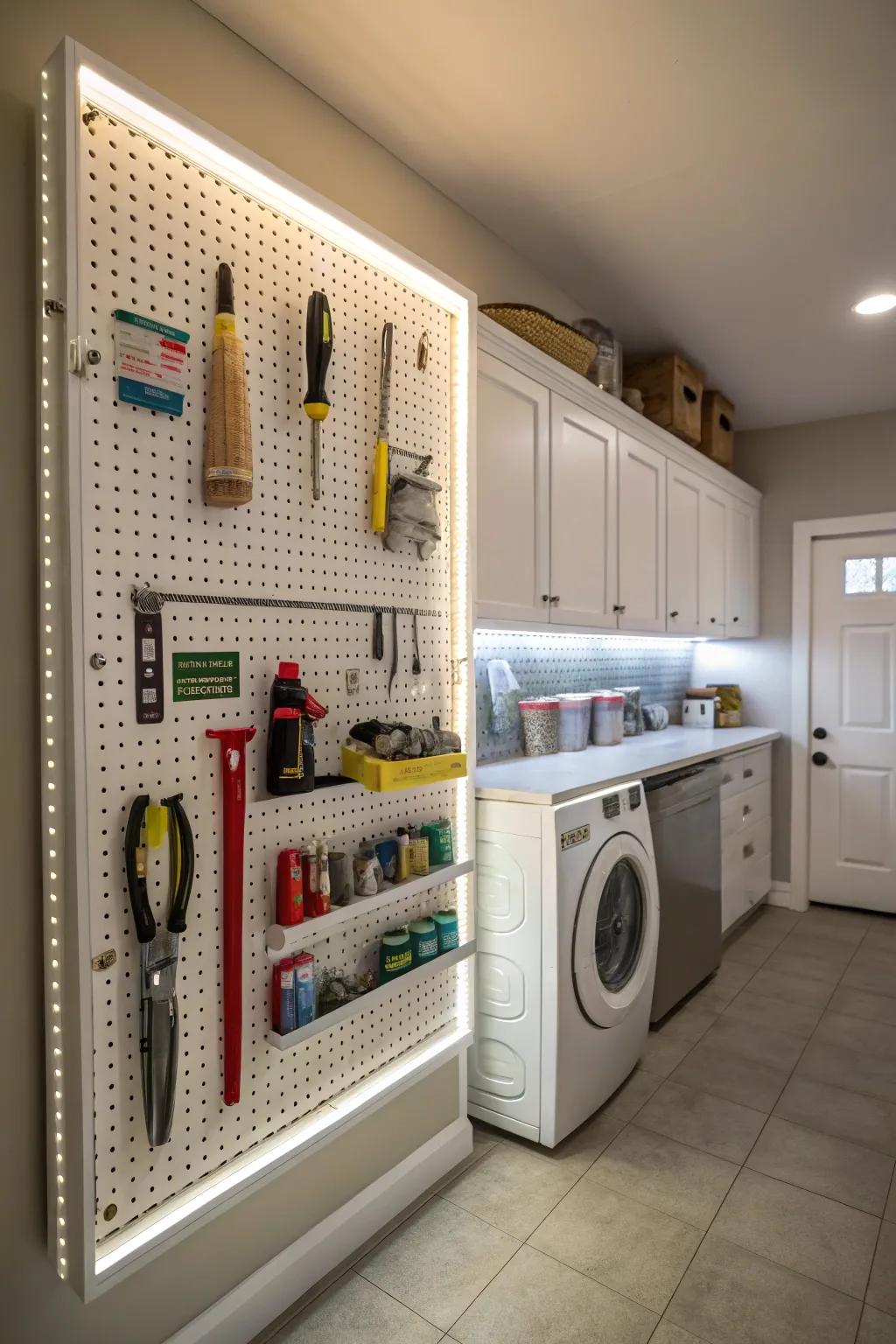 With panel board lighting options, you can improve functionality.