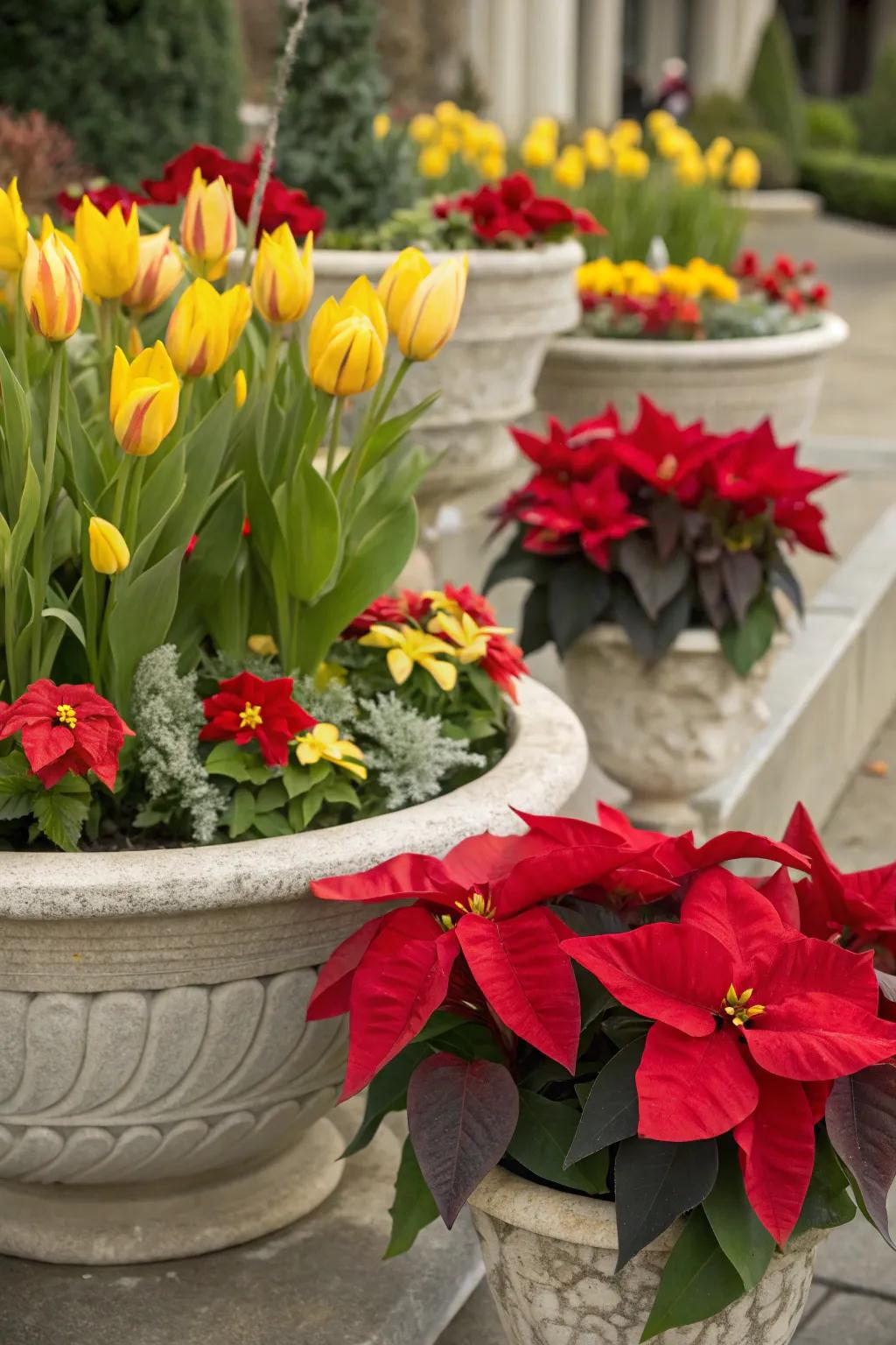 Maintain your aesthetic vibrancy through a rotating seasonal botanical arrangement.