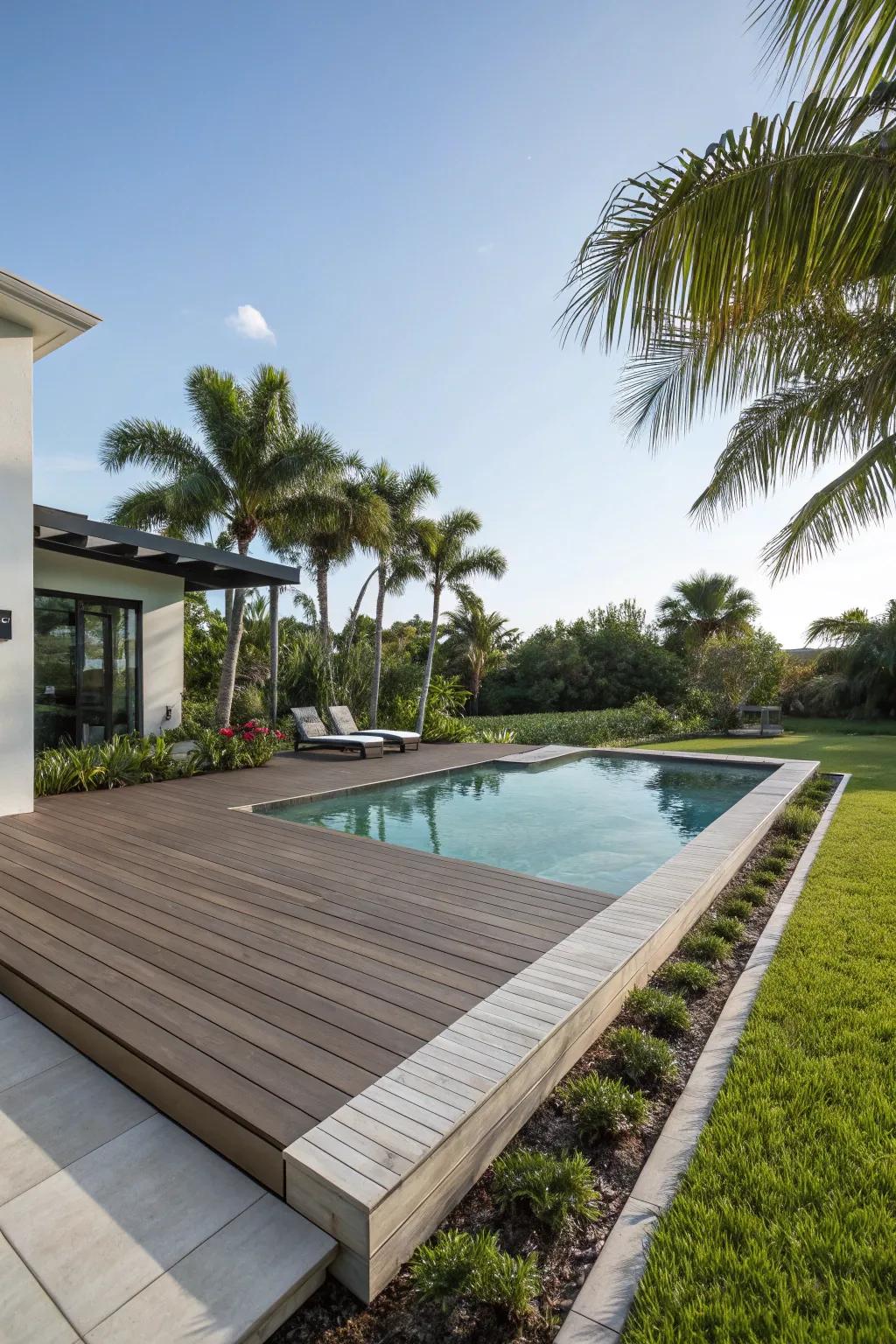 Go green with stylish and sustainable flooring options.