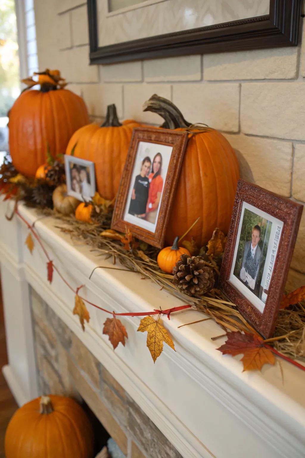 Transform pumpkins into treasured memory exhibits.