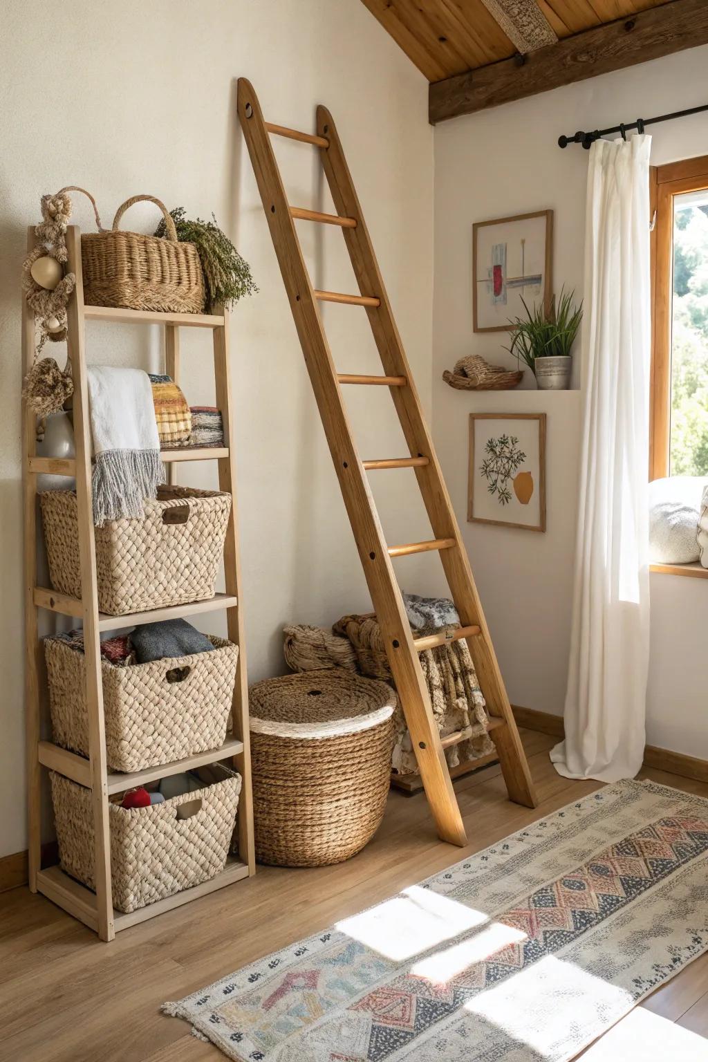 Inventive keeping solutions with quirky charm.