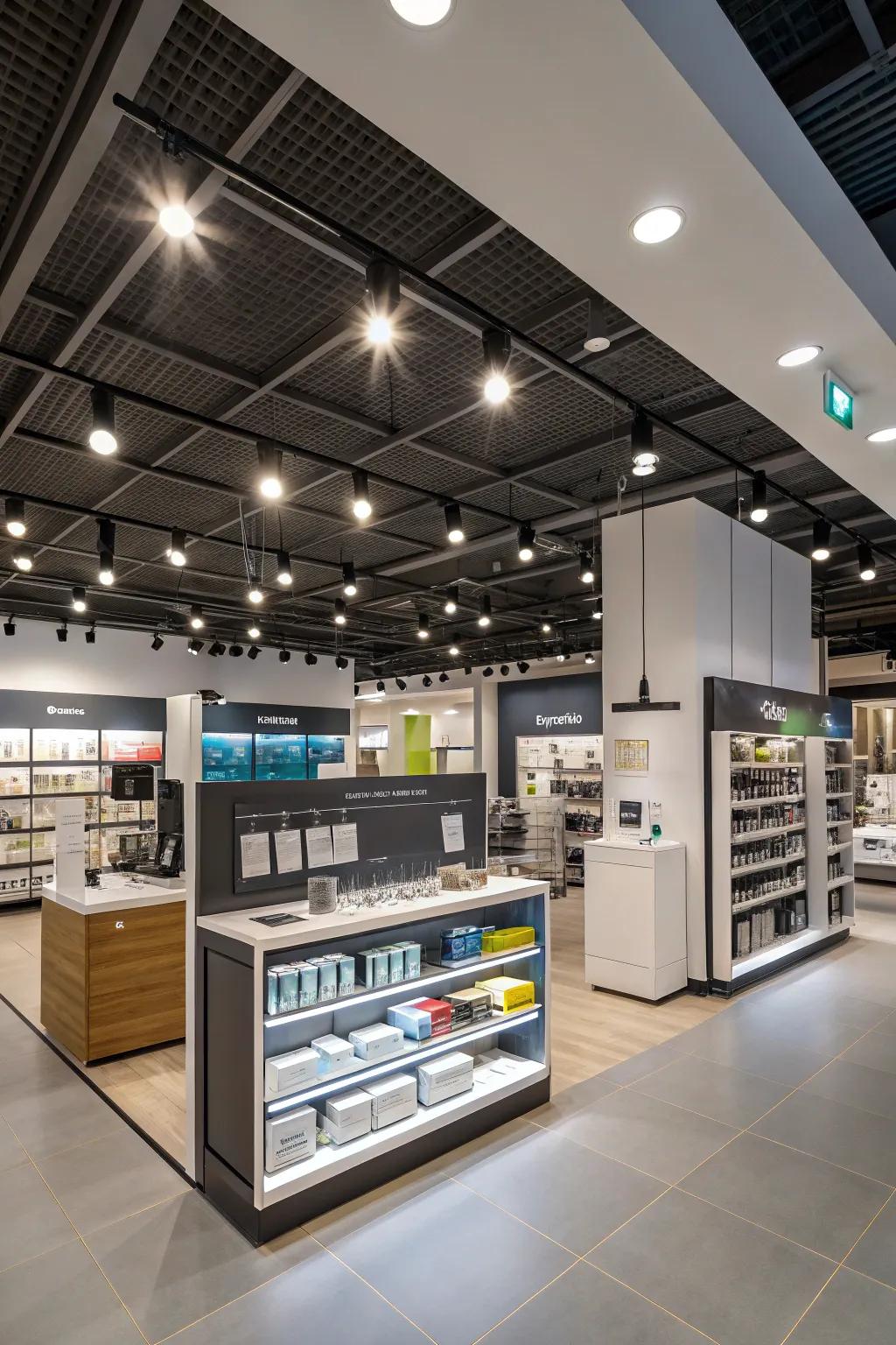 Smart lighting systems offering adaptability and efficiency.