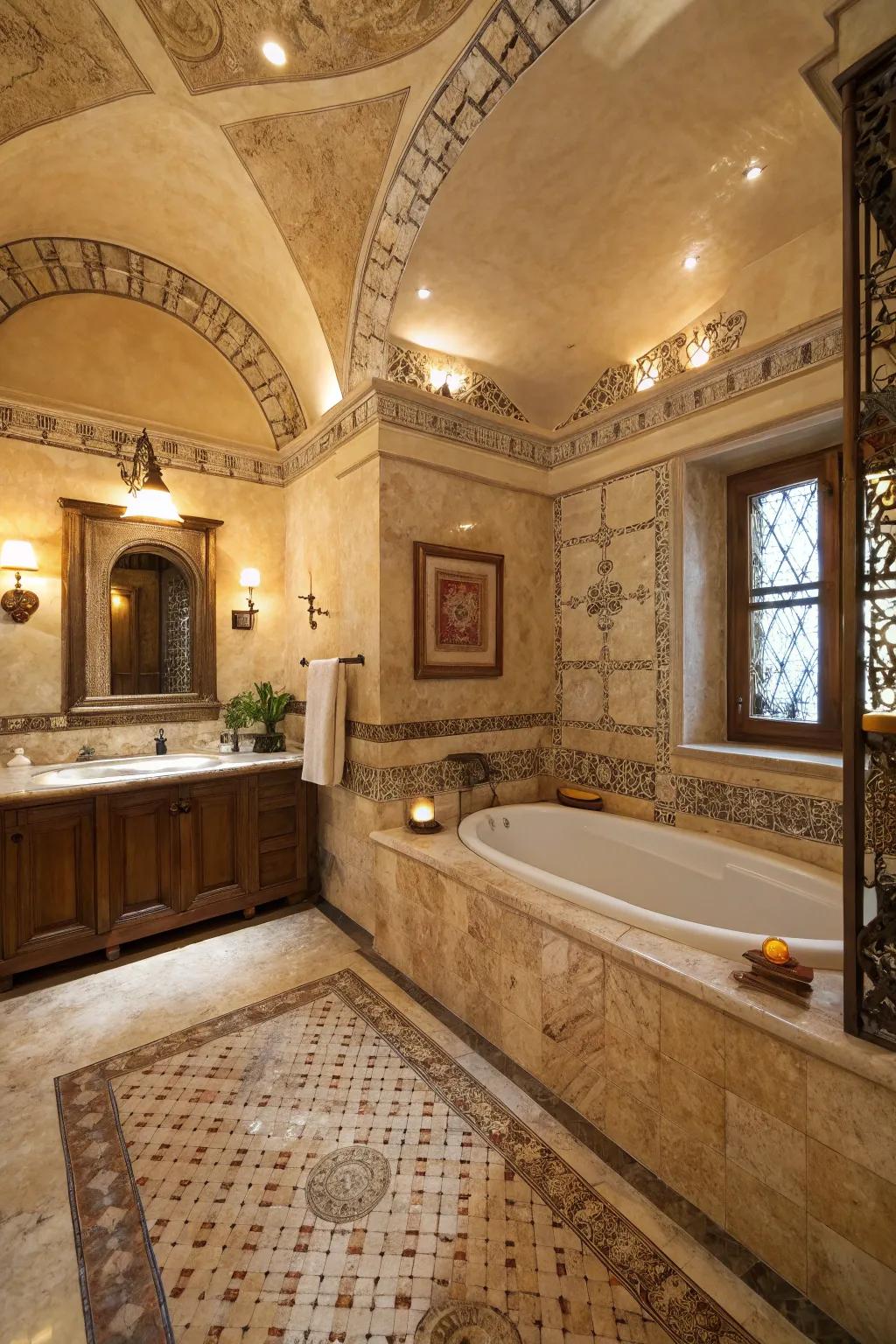 These earthy tones add an inviting feeling.