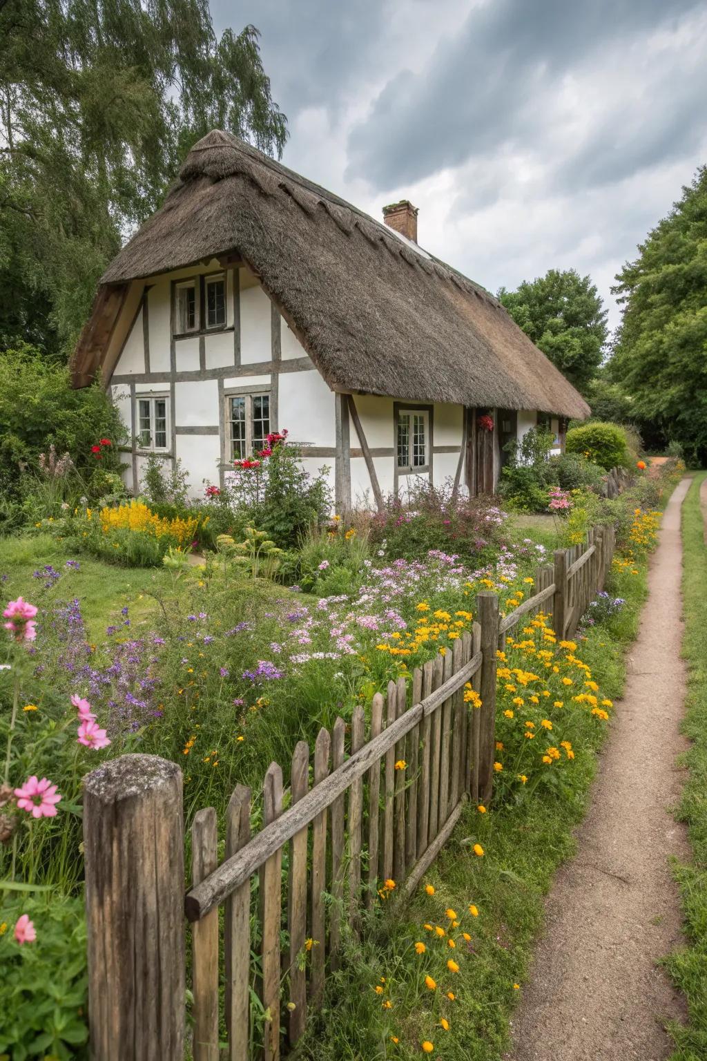 Reed roofs offer timeless charm and a rustic feel.