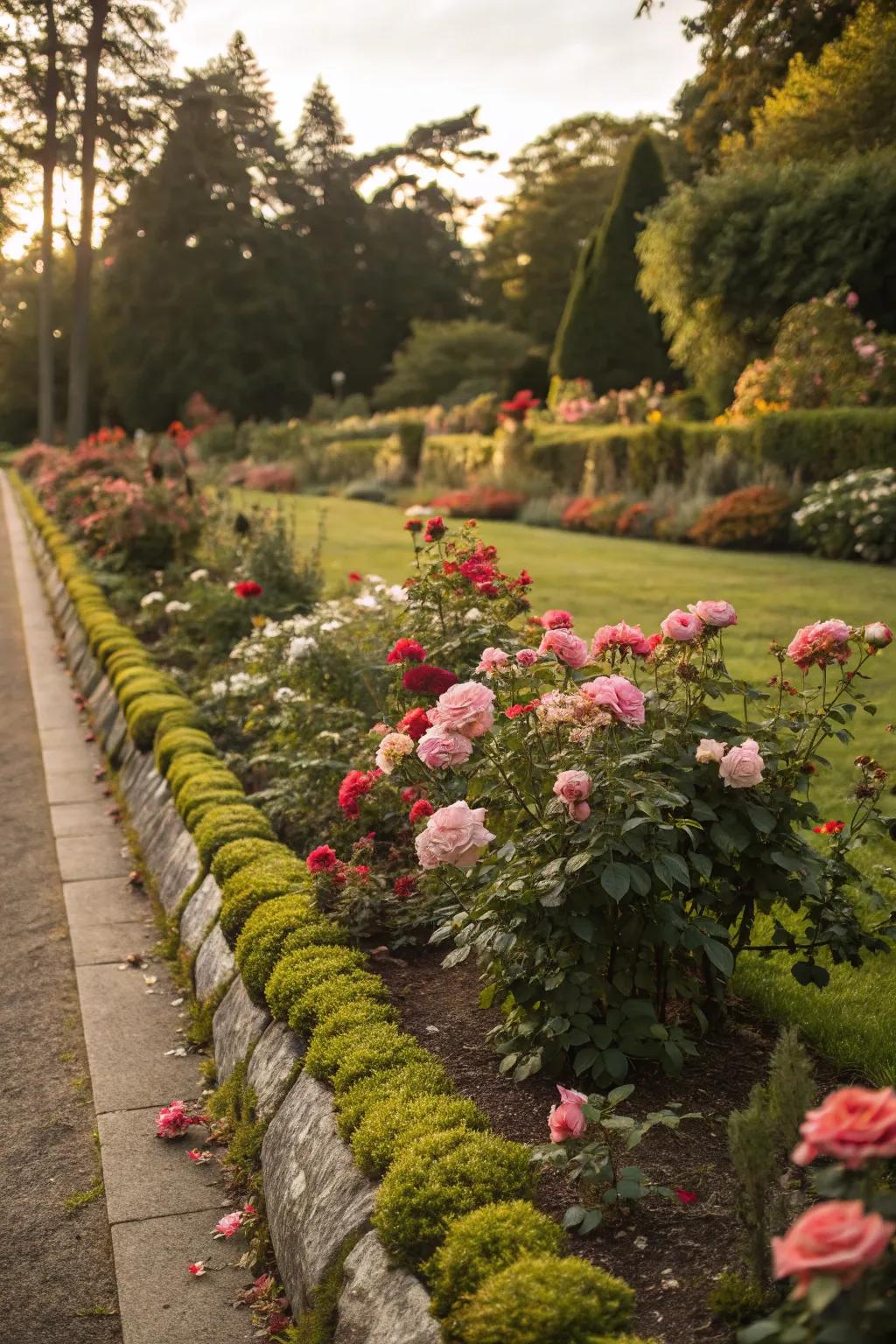 Highlight your garden beds with the vibrant fringe of sun jewels.