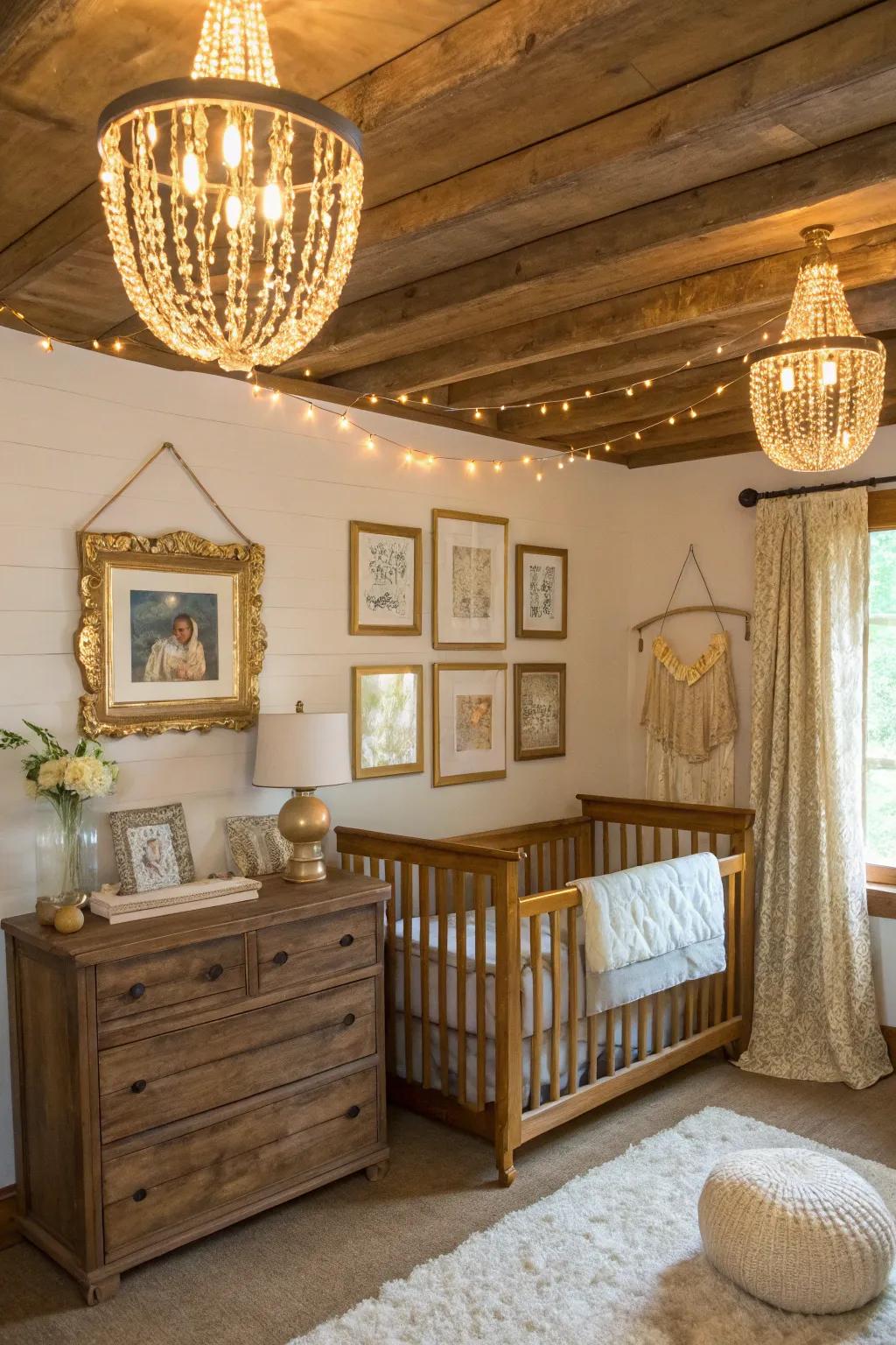 Gold features introduce a hint of elegance.