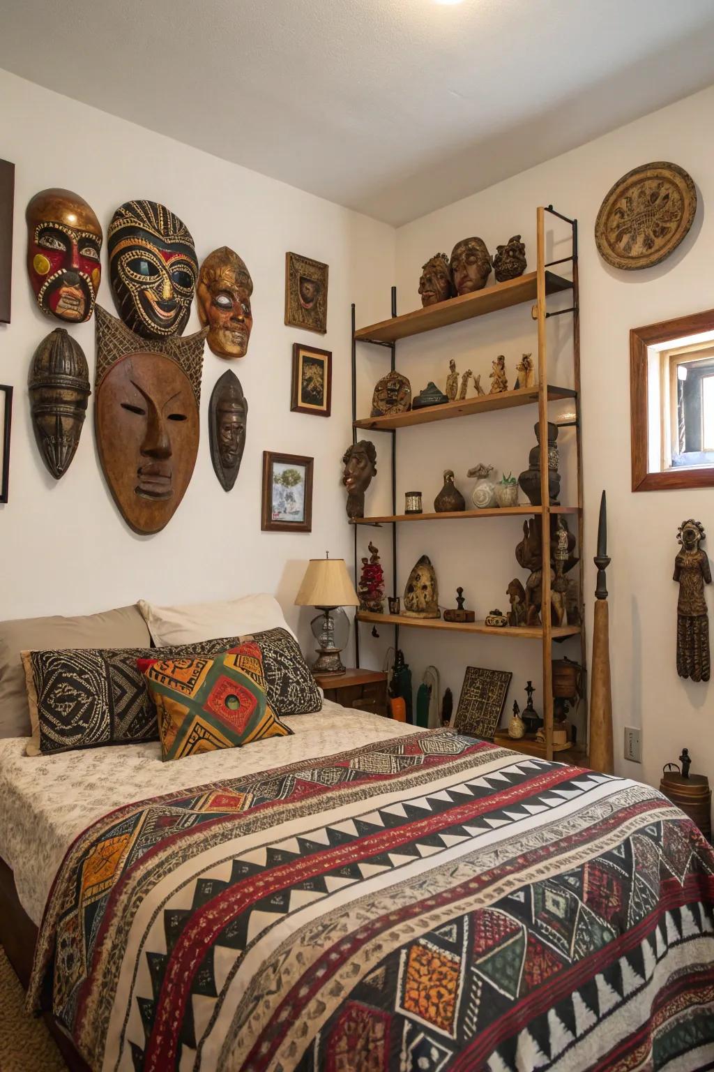 Cultural items enrich the theme with richness and validity.