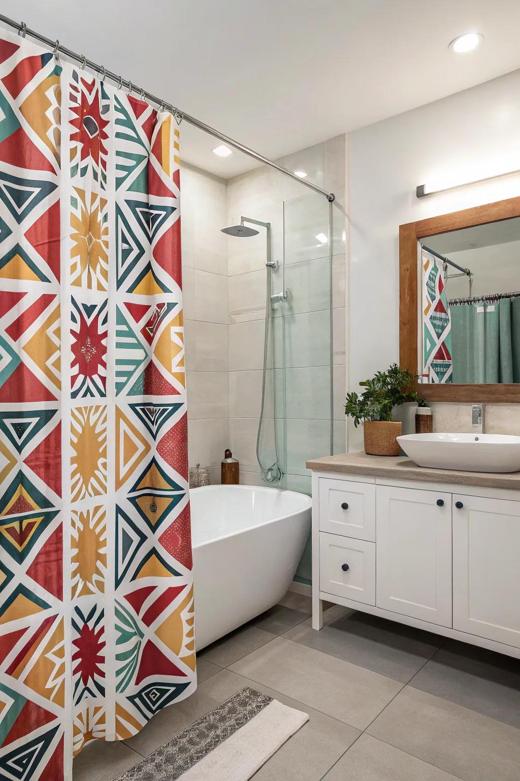 Geometric forms offer creative style and attraction.