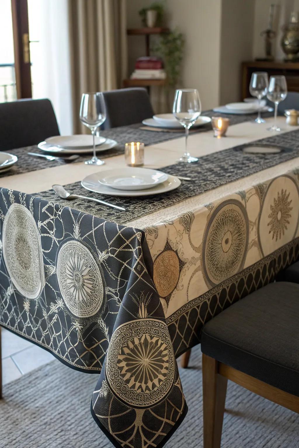 Unique art with designs for beauty.