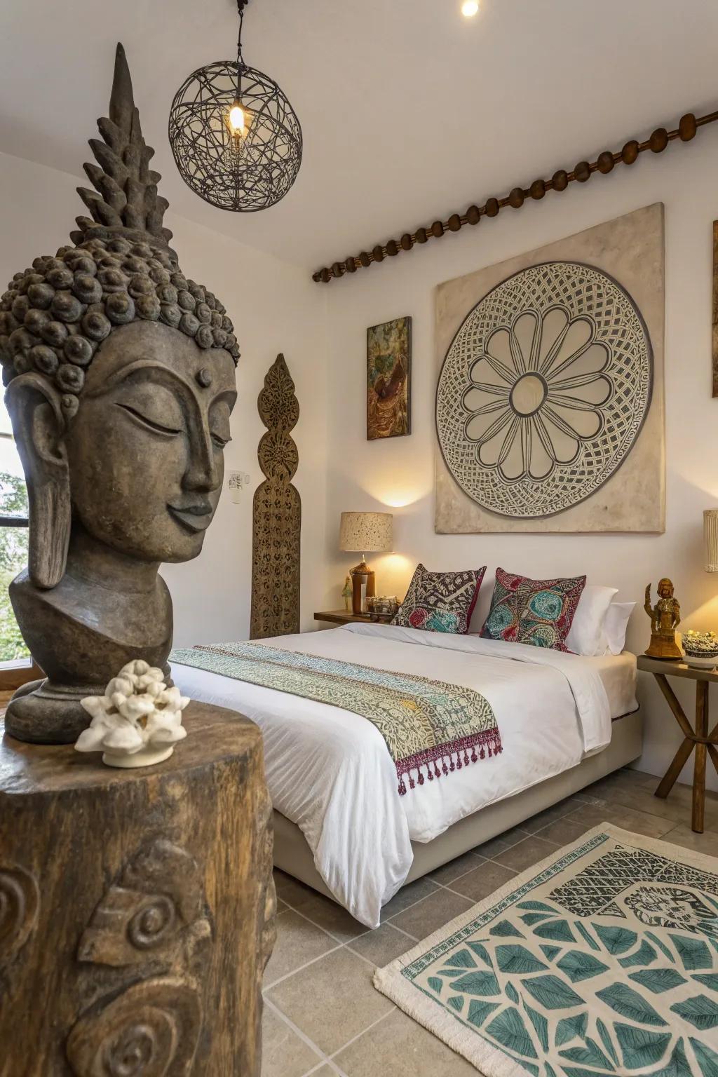 Artistic details illustrating creative style.