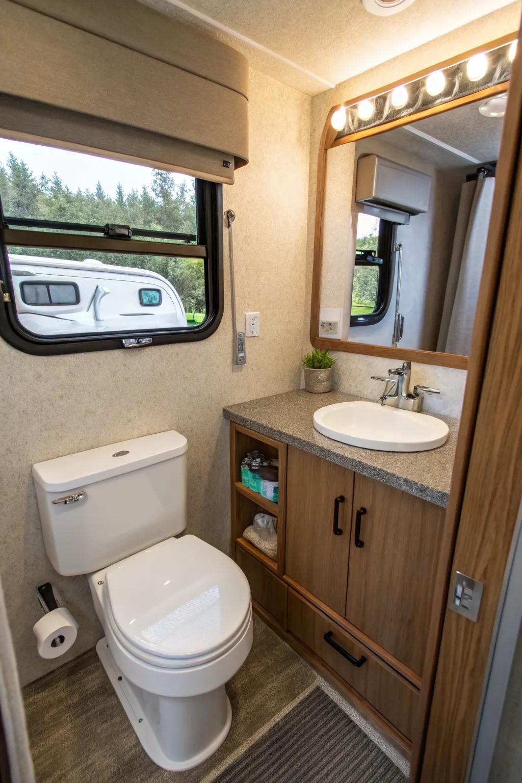 Small toilets maximize space without losing comfort.