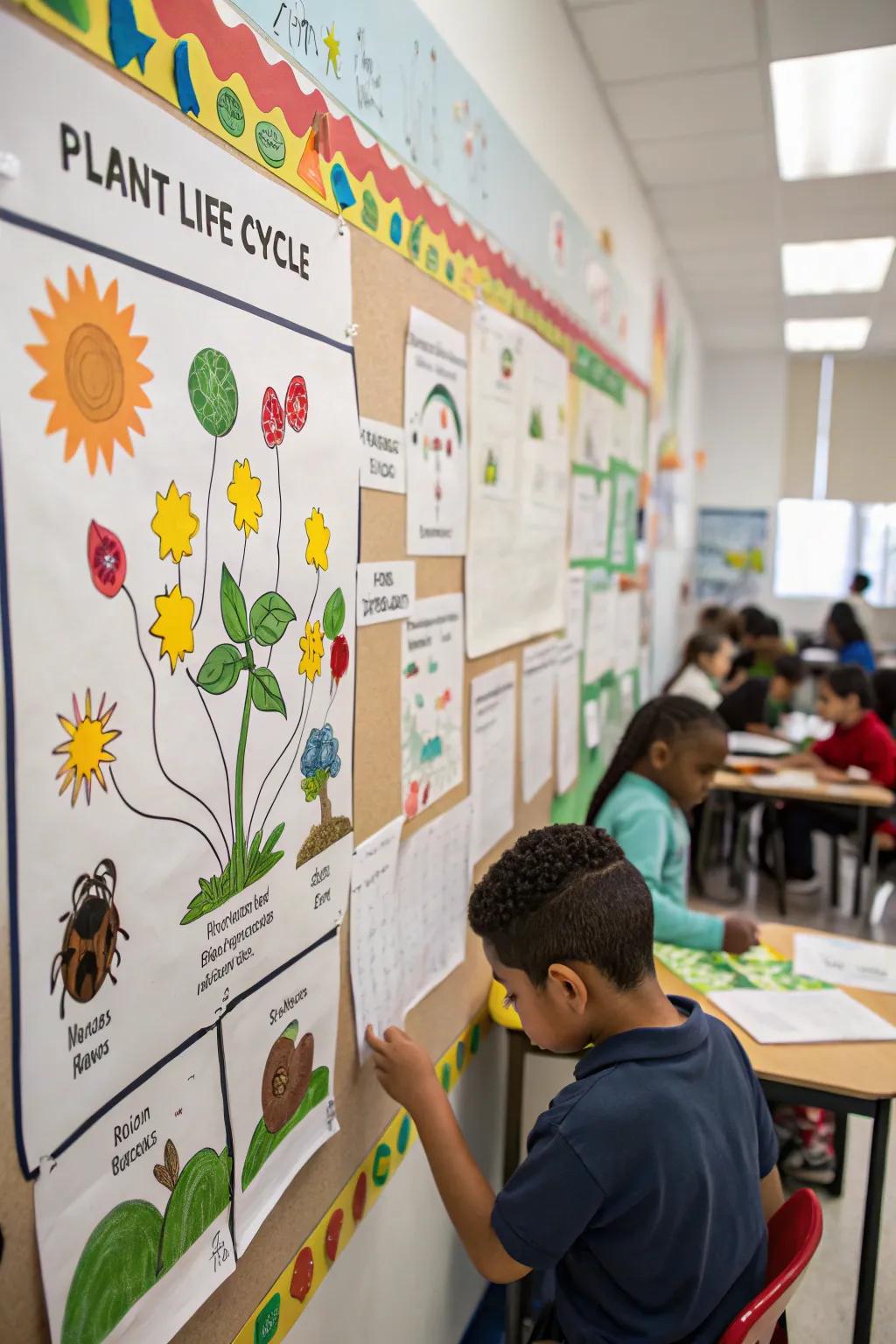 A growing board that evolves with student learning.