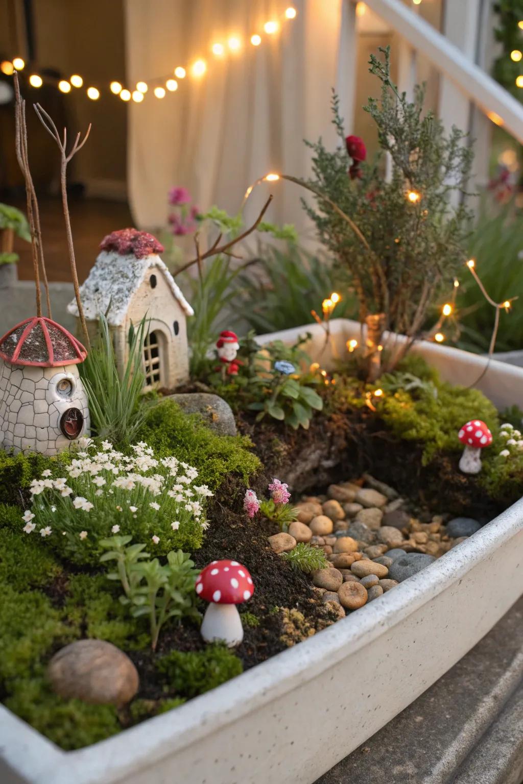 A fantastical sanctuary adorned with scaled flora