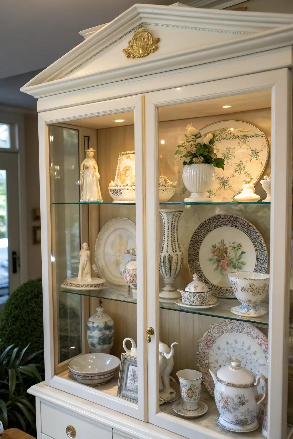 A thematic display tells a cohesive story.