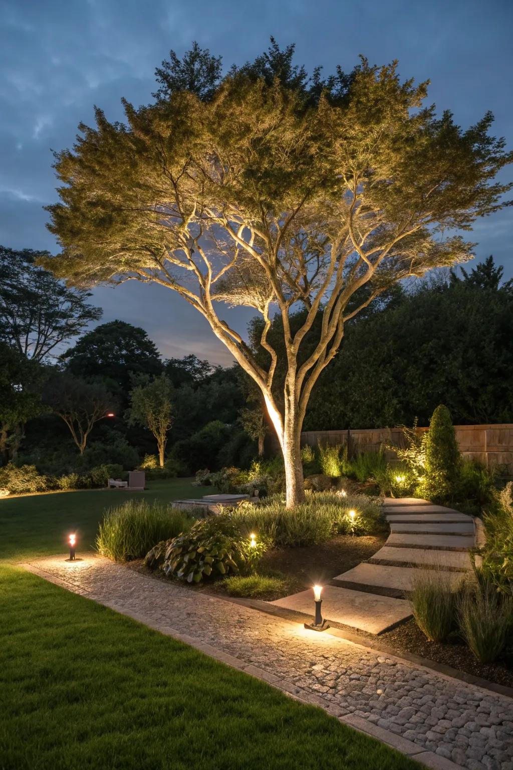 Eco-friendly lighting for a sustainable garden radiance.