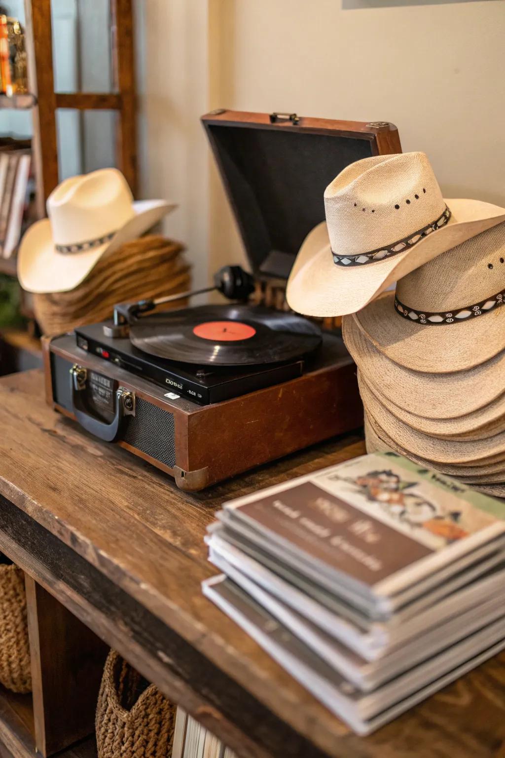 A Western music playlist sets the perfect festivity mood.