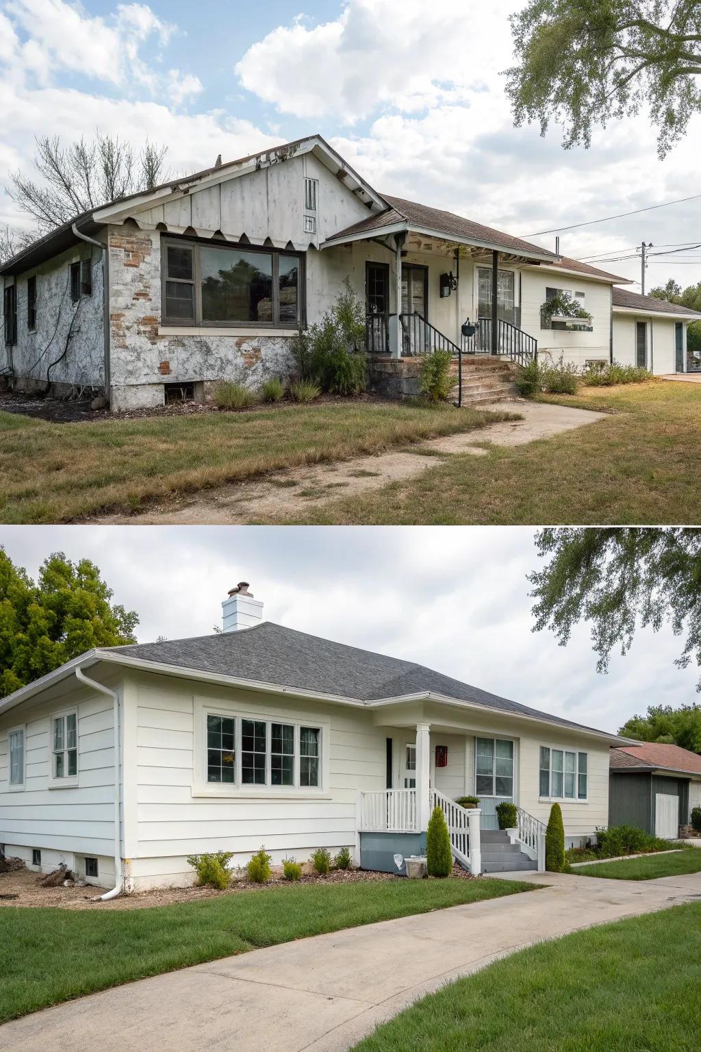 A transformation that tells a story