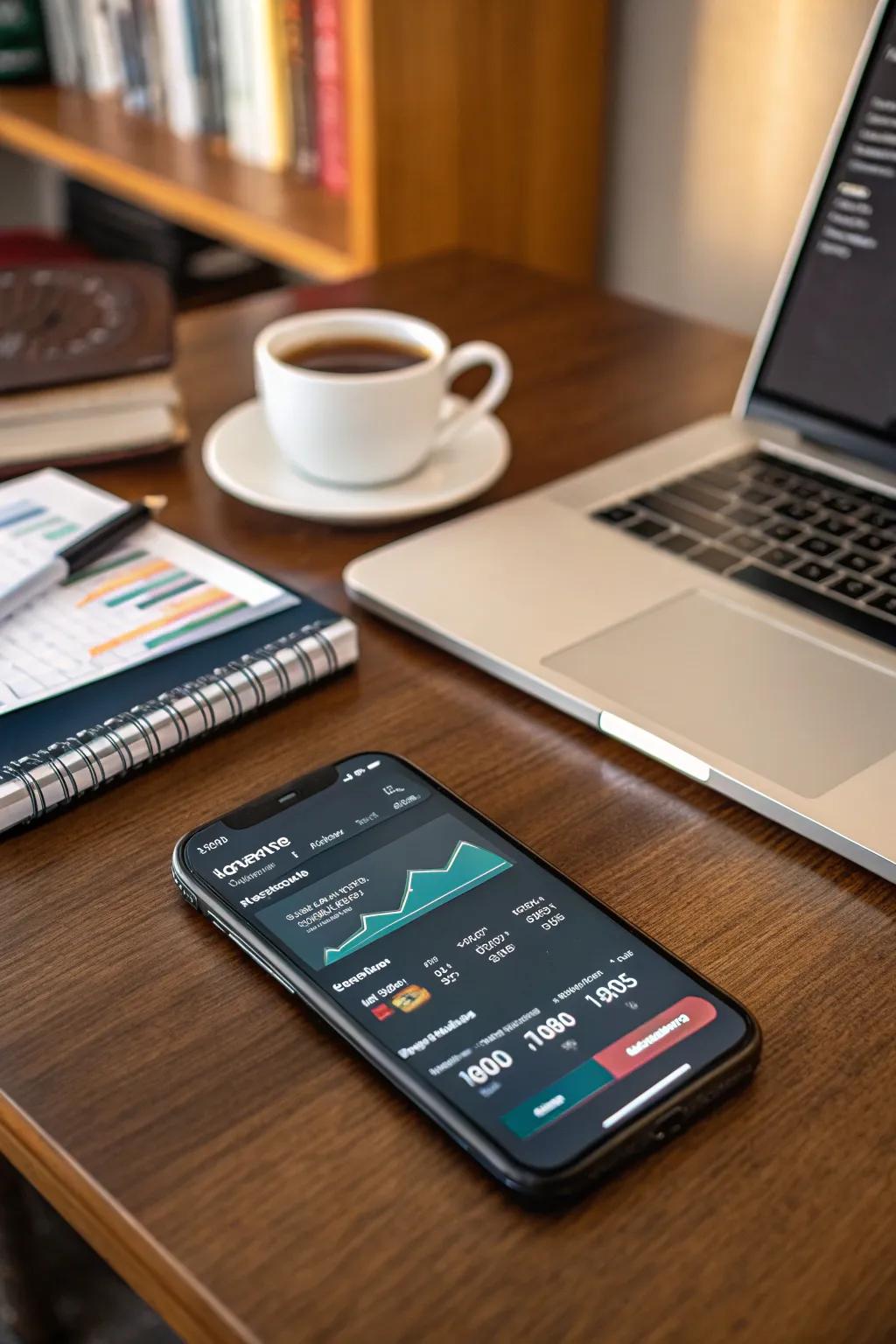 Manage your finances easily with stylish widgets.