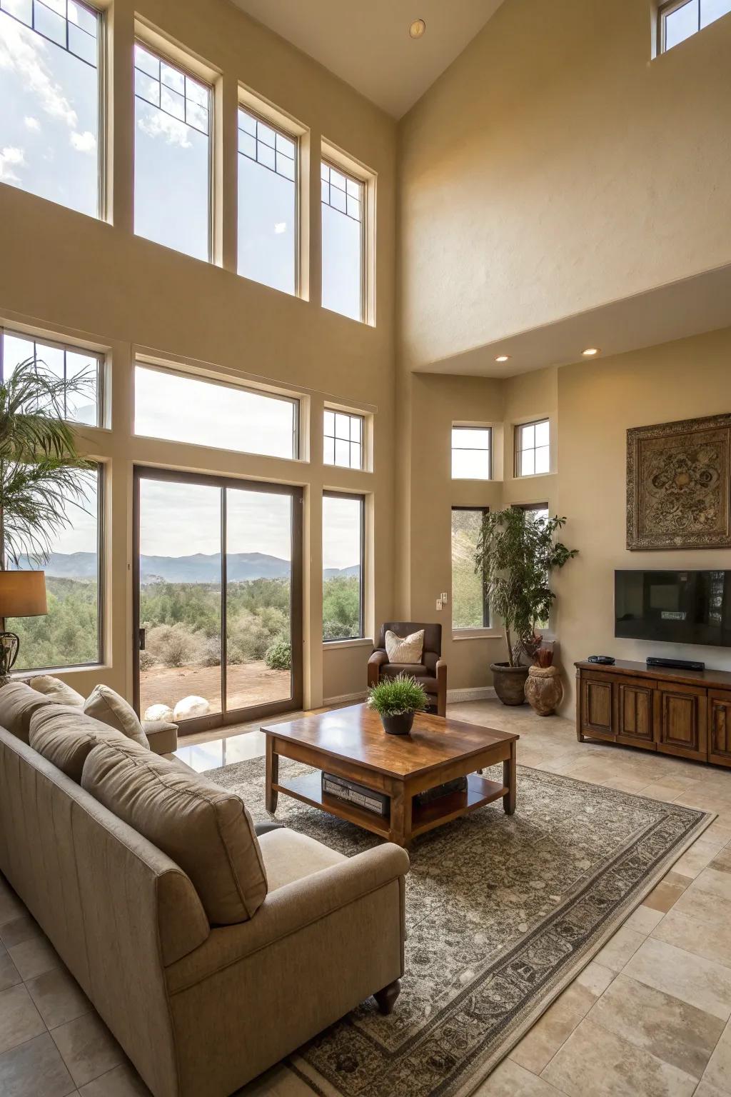 Minimalism and luxury combine in this elegant Arizona room.