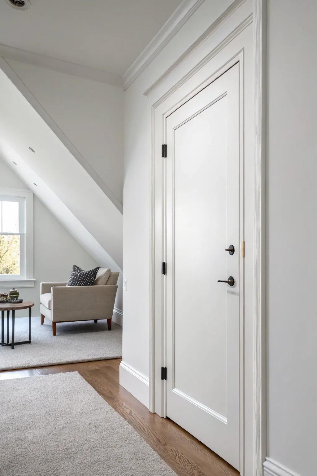 Concealed elements for a seamless look.