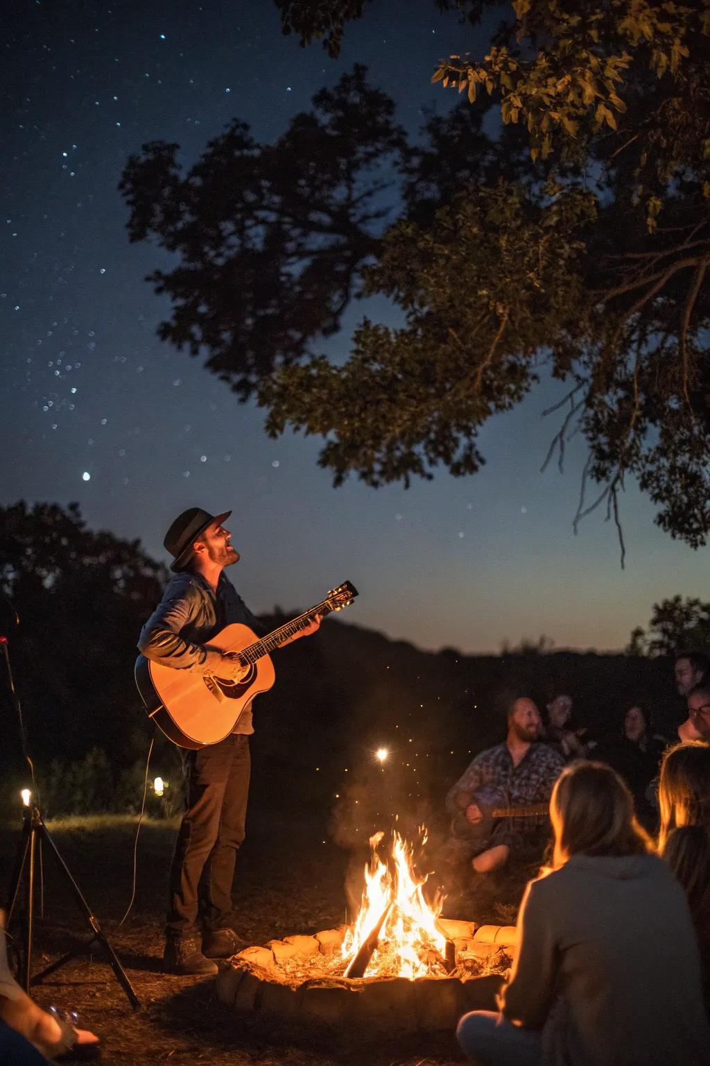 A live rendition can be a delightful surprise for your visitors.