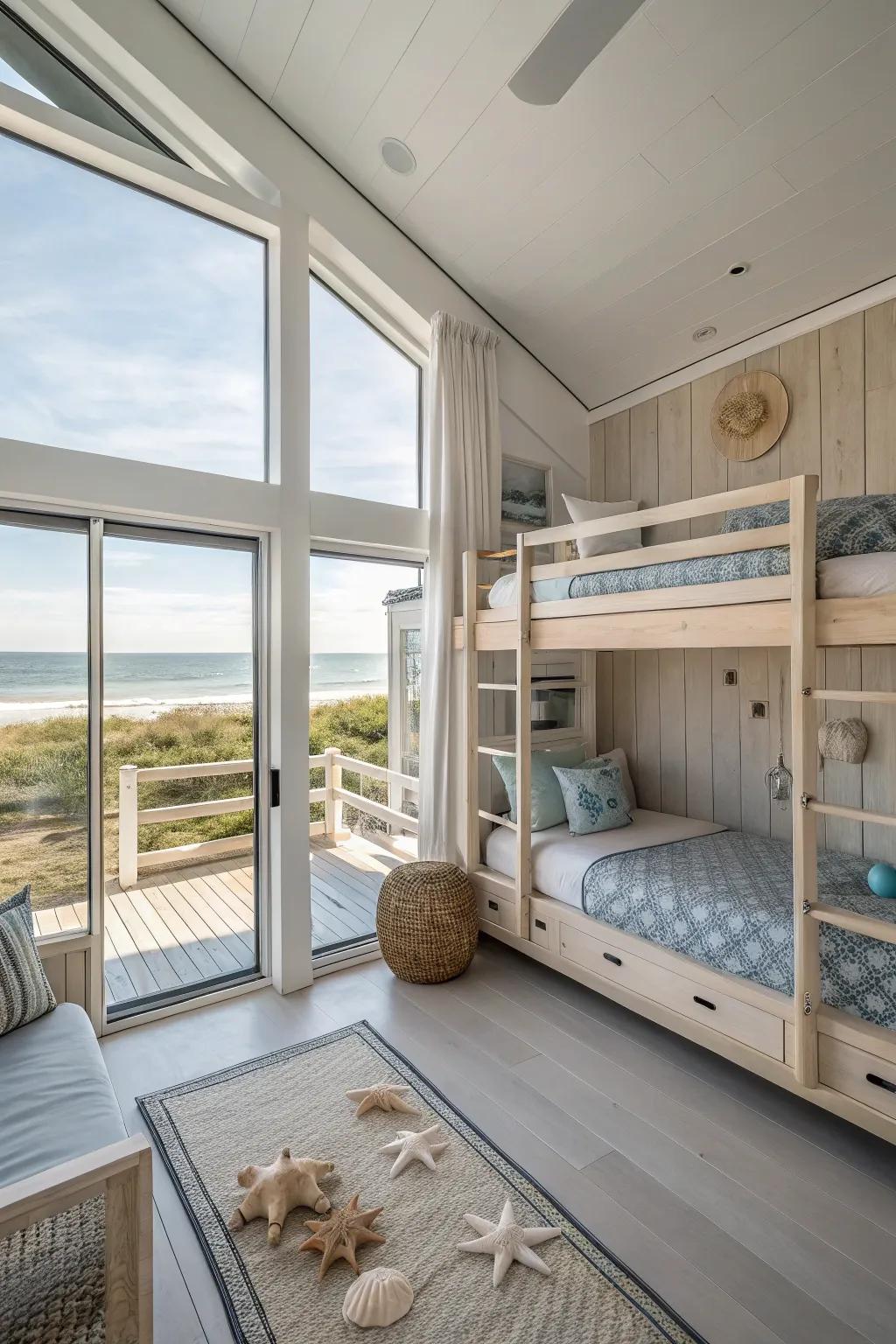 An open layout design enhances communal living.