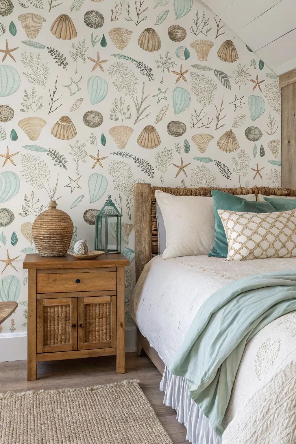Uncover the magic with concealed finds-themed wallpaper.