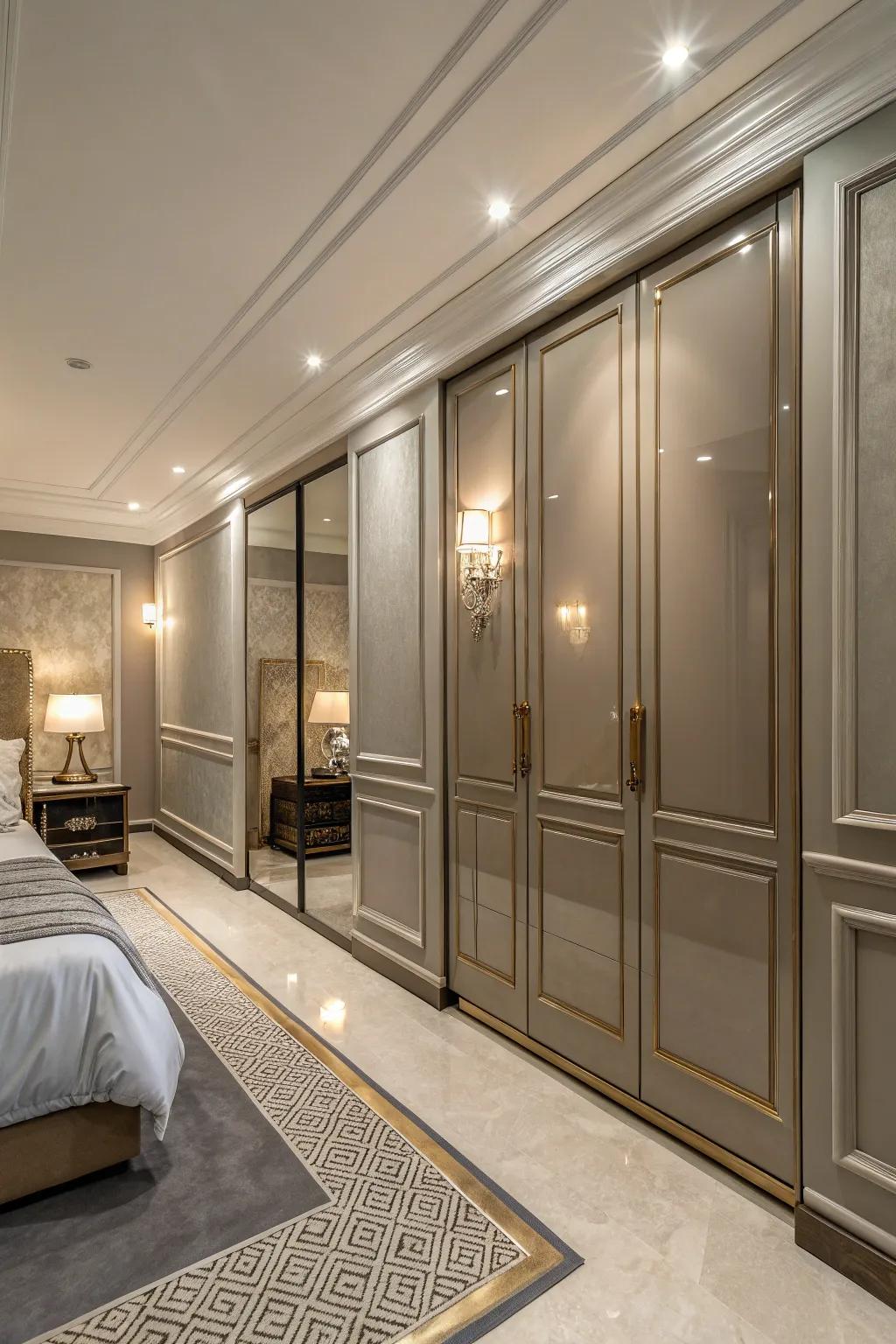 High-shine paint can add a polished, modern edge.