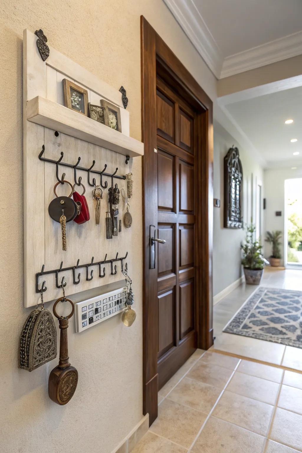 Elegant keyholders are both functional and decorative, perfect for any home.