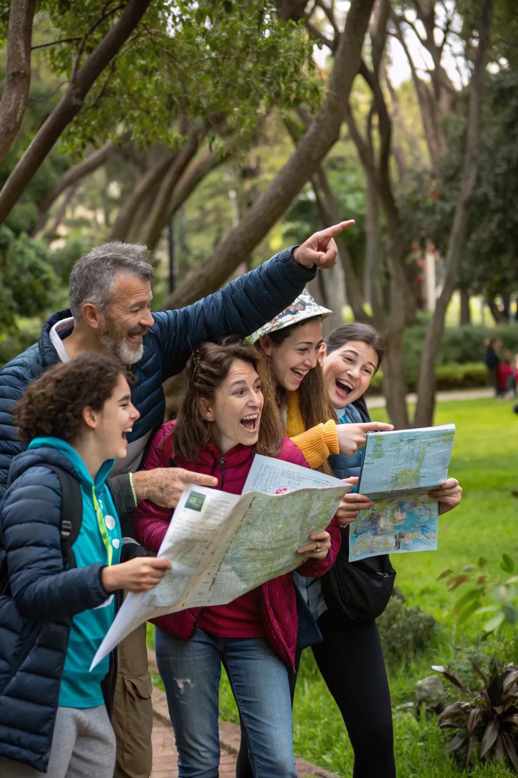 Embark on an exhilarating treasure hunt adventure.