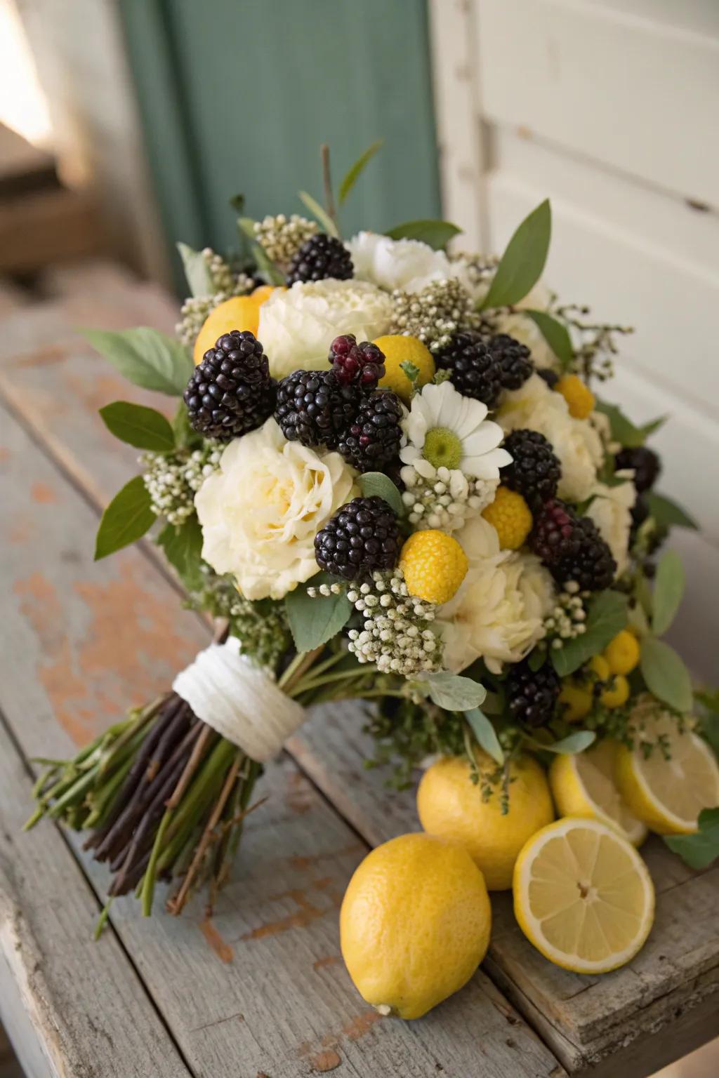 A playful bouquet featuring surprising fruity elements.