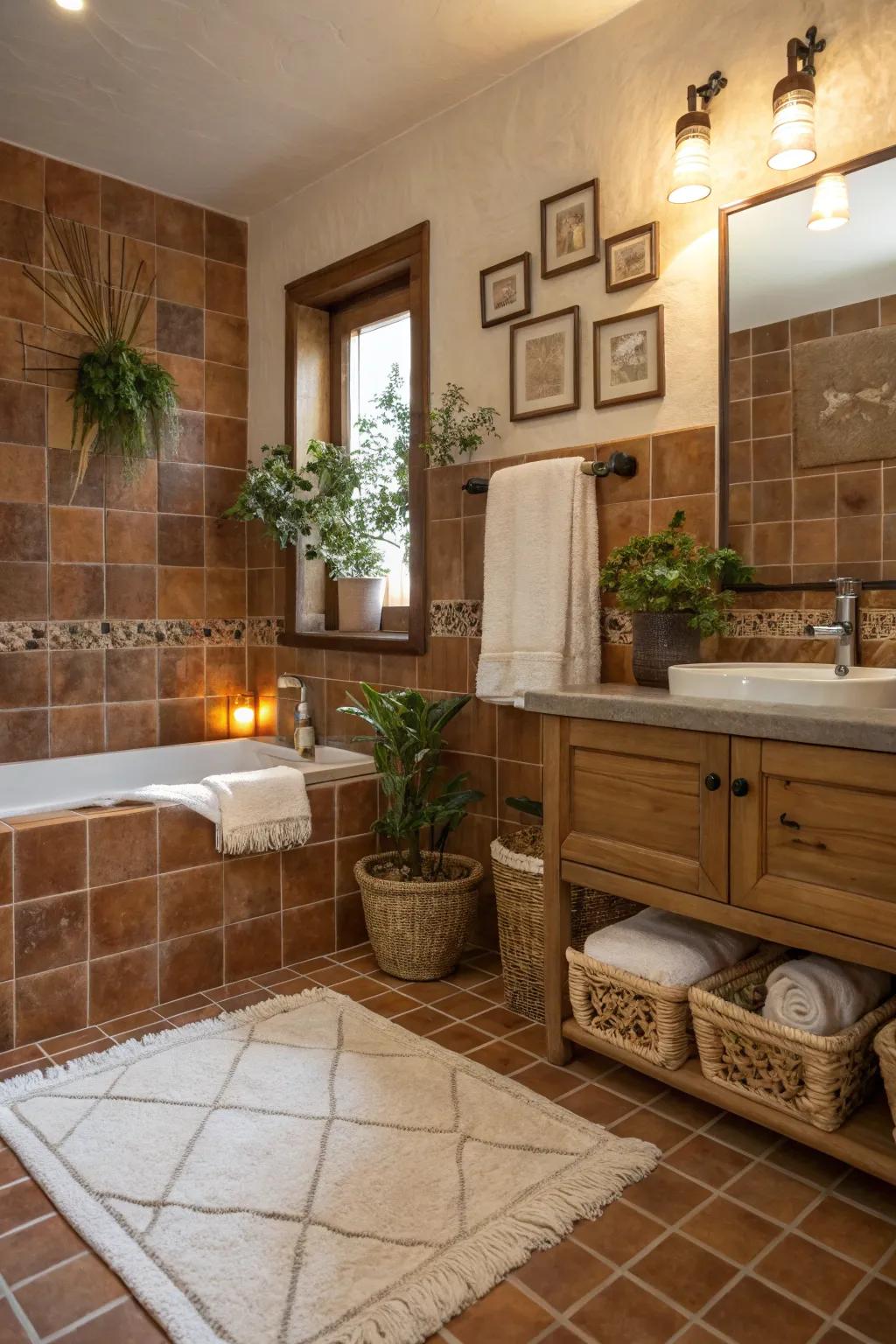 Character and warmth in every tile.