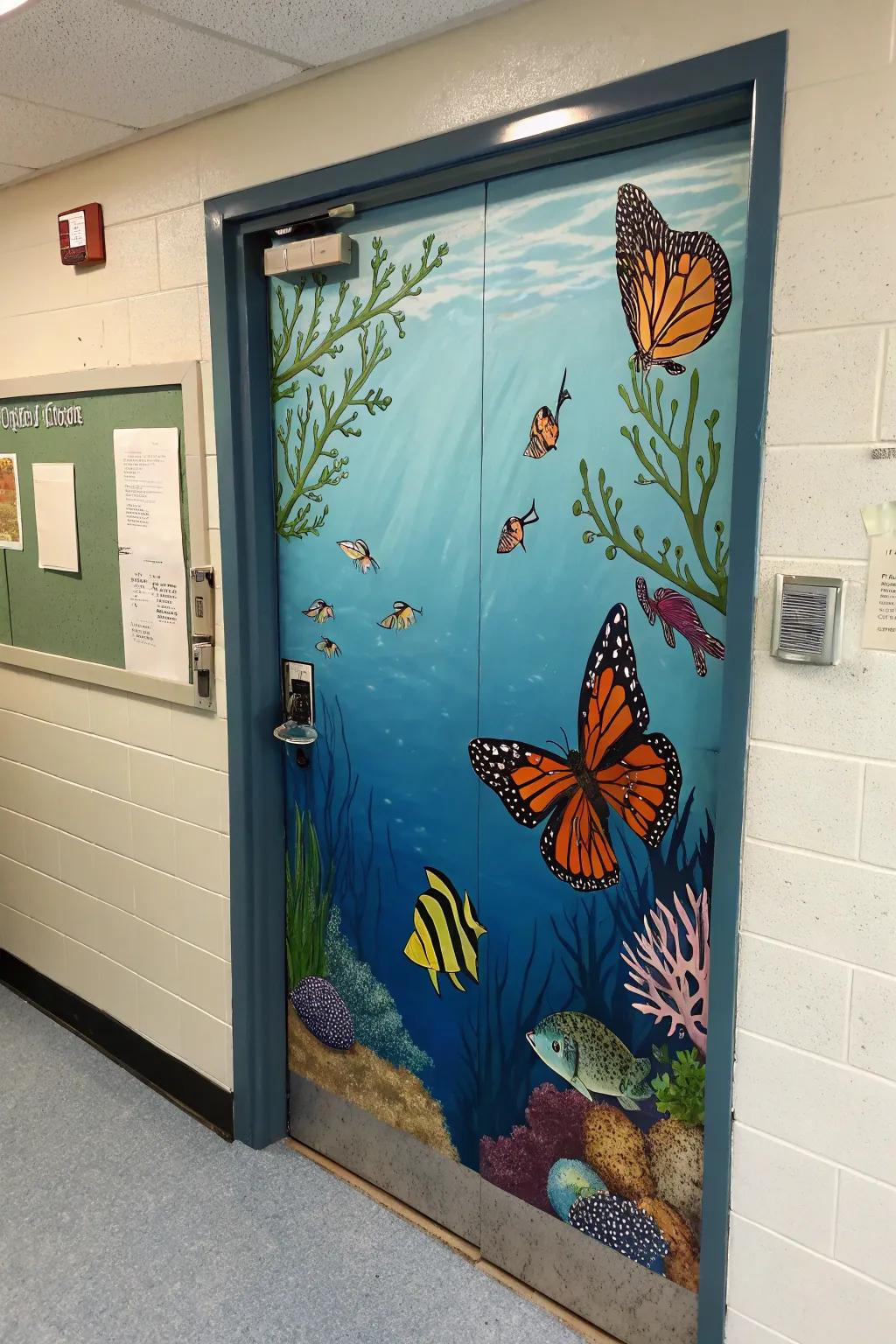 Plunge into innovation using a subaquatic flutter dreamscape.