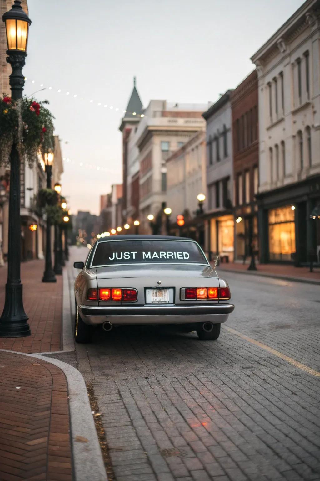 Custom license plates make for a cherished keepsake.