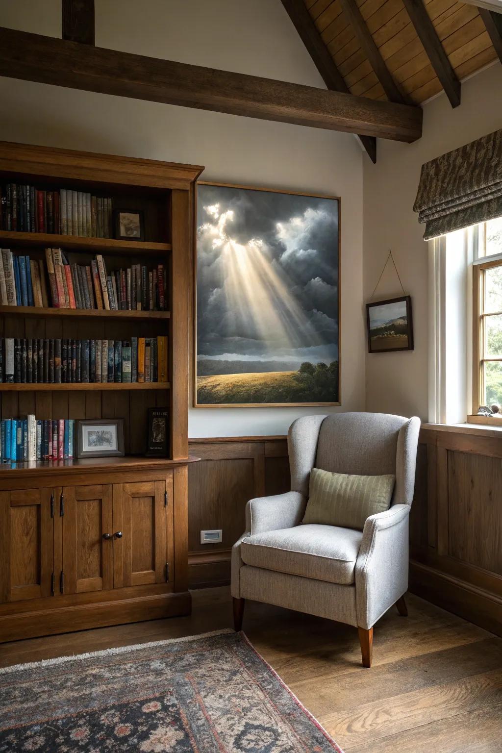 Everlasting radiance paintings inspire aspiration and illuminate any interior.