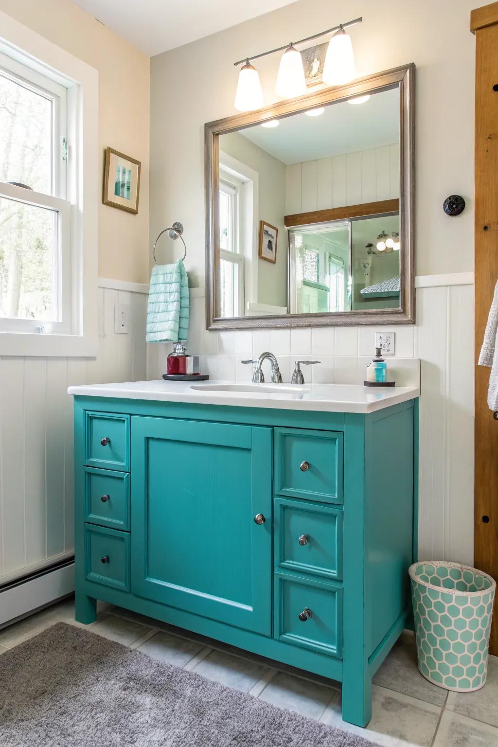 A dressing table that captures consideration.