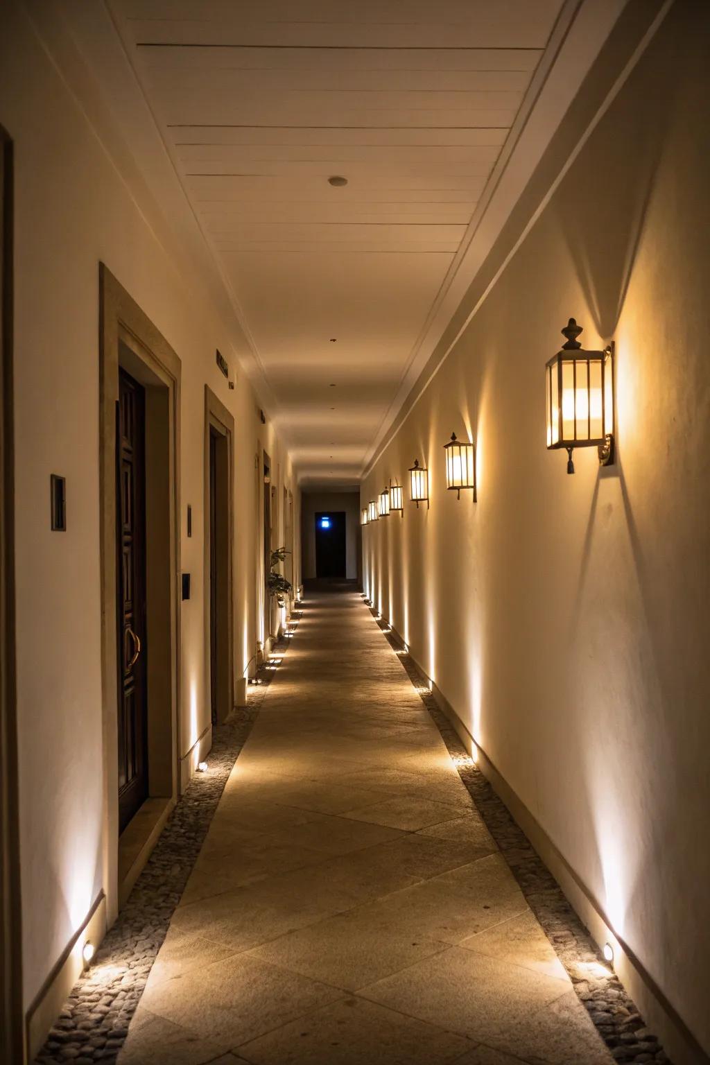 Bedside lights offer a gentle glow to softly brighten spaces.