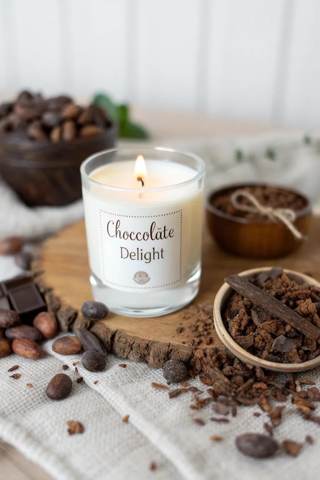 Cocoa Dream Candle for a Sweet Treat