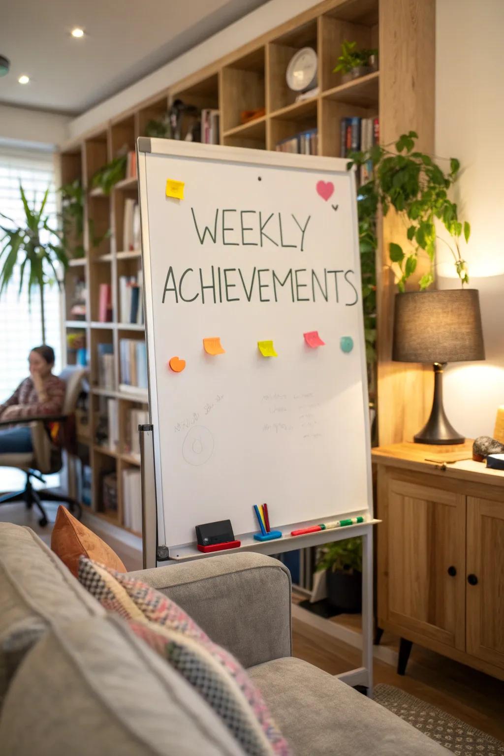 Celebrate your successes through weekly spotlights.