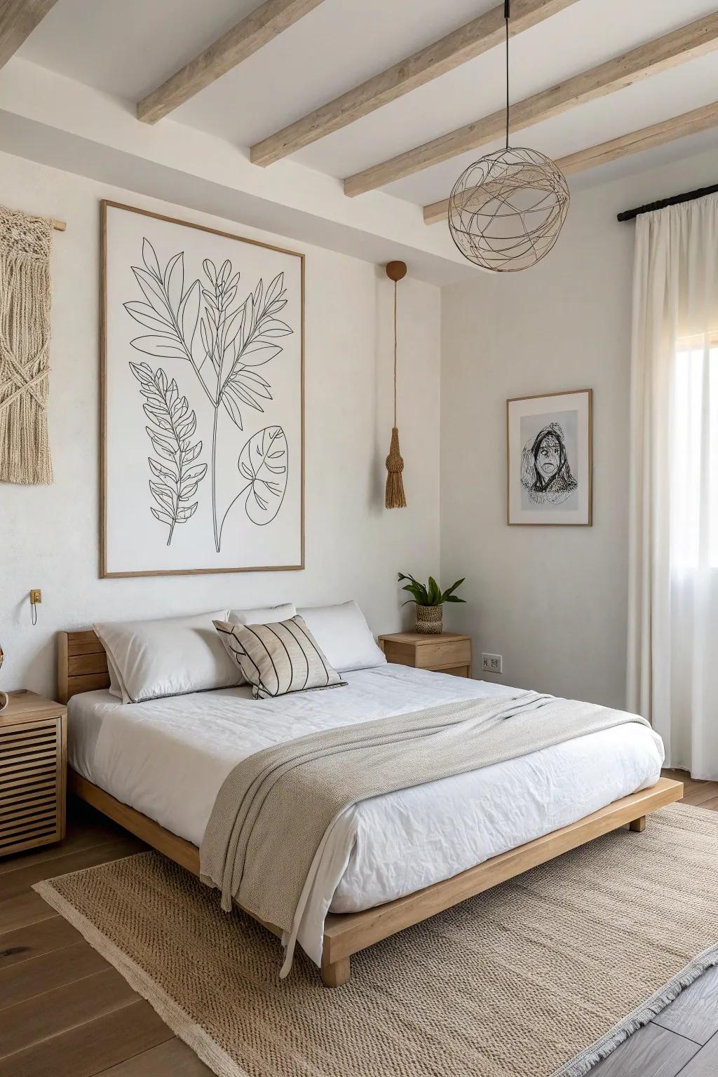 Minimalist designs can create a clean and modern atmosphere.