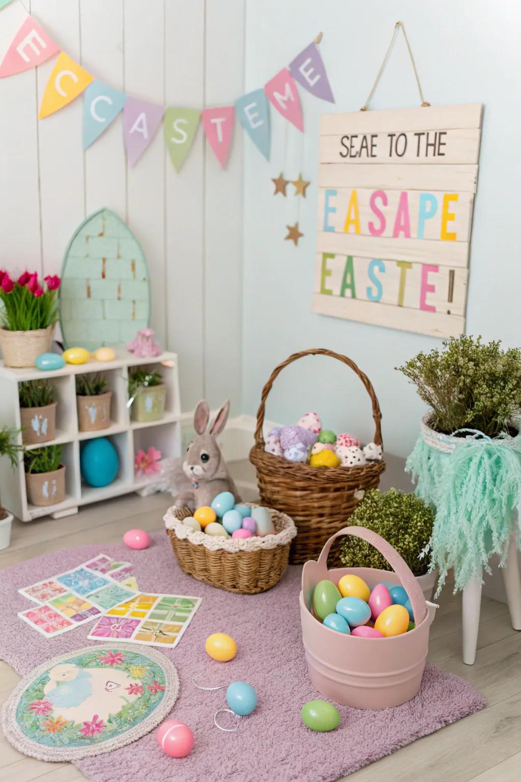 Enjoy an adventurous Easter with a themed challenge room.