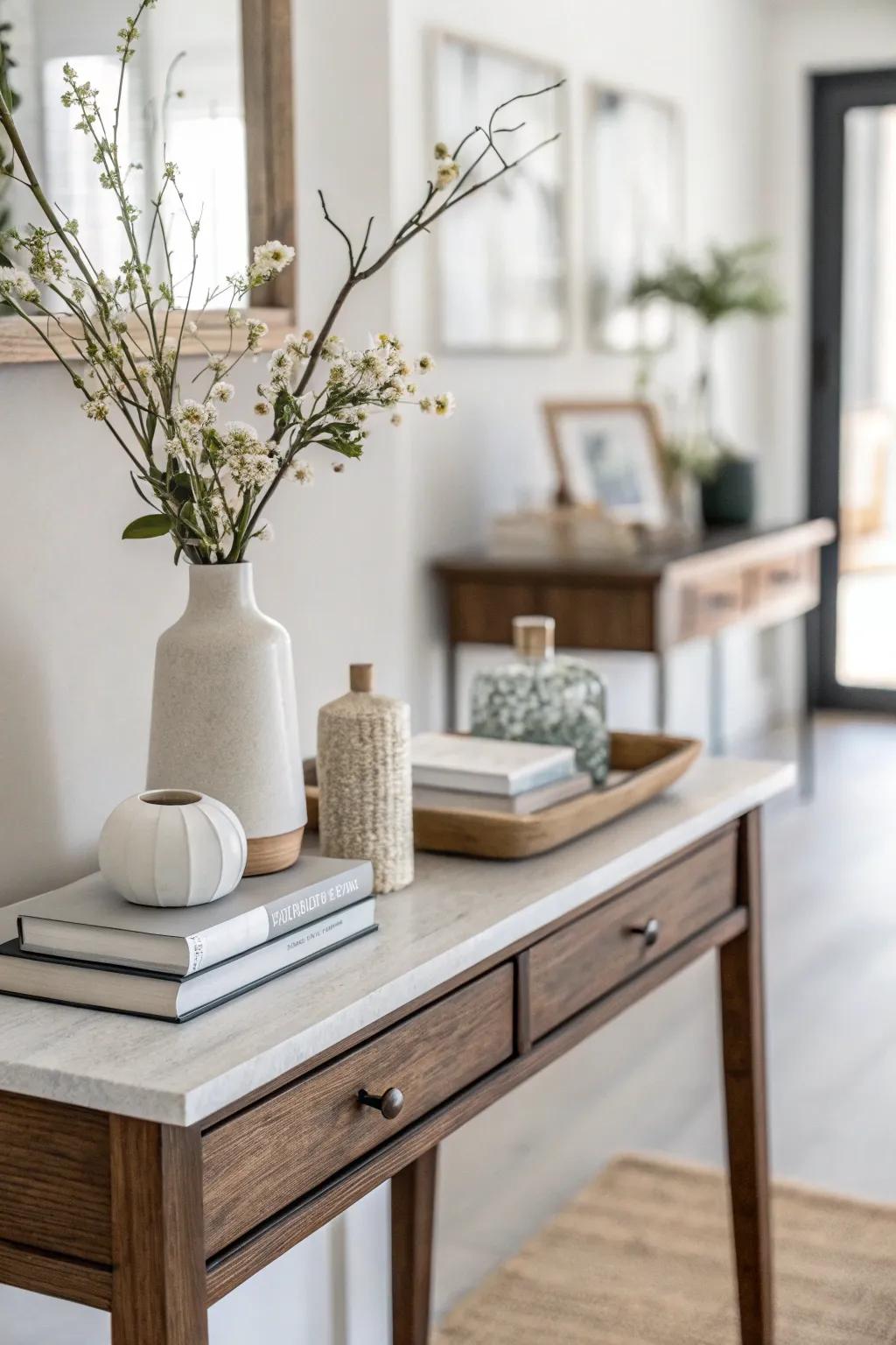 A minimal design results in a serene and stylish space.