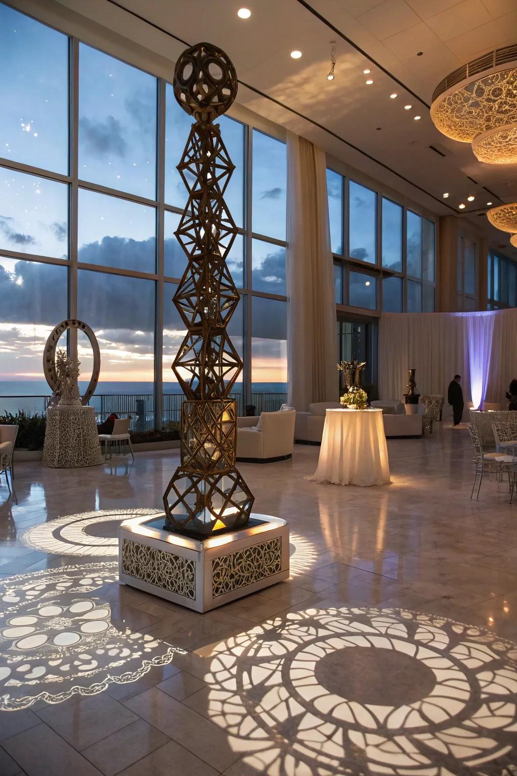 Innovative artworks captivate and inspire.