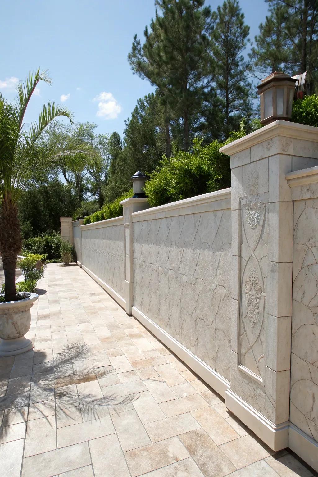 Imitation surfaces provide a luxurious look without breaking the bank.