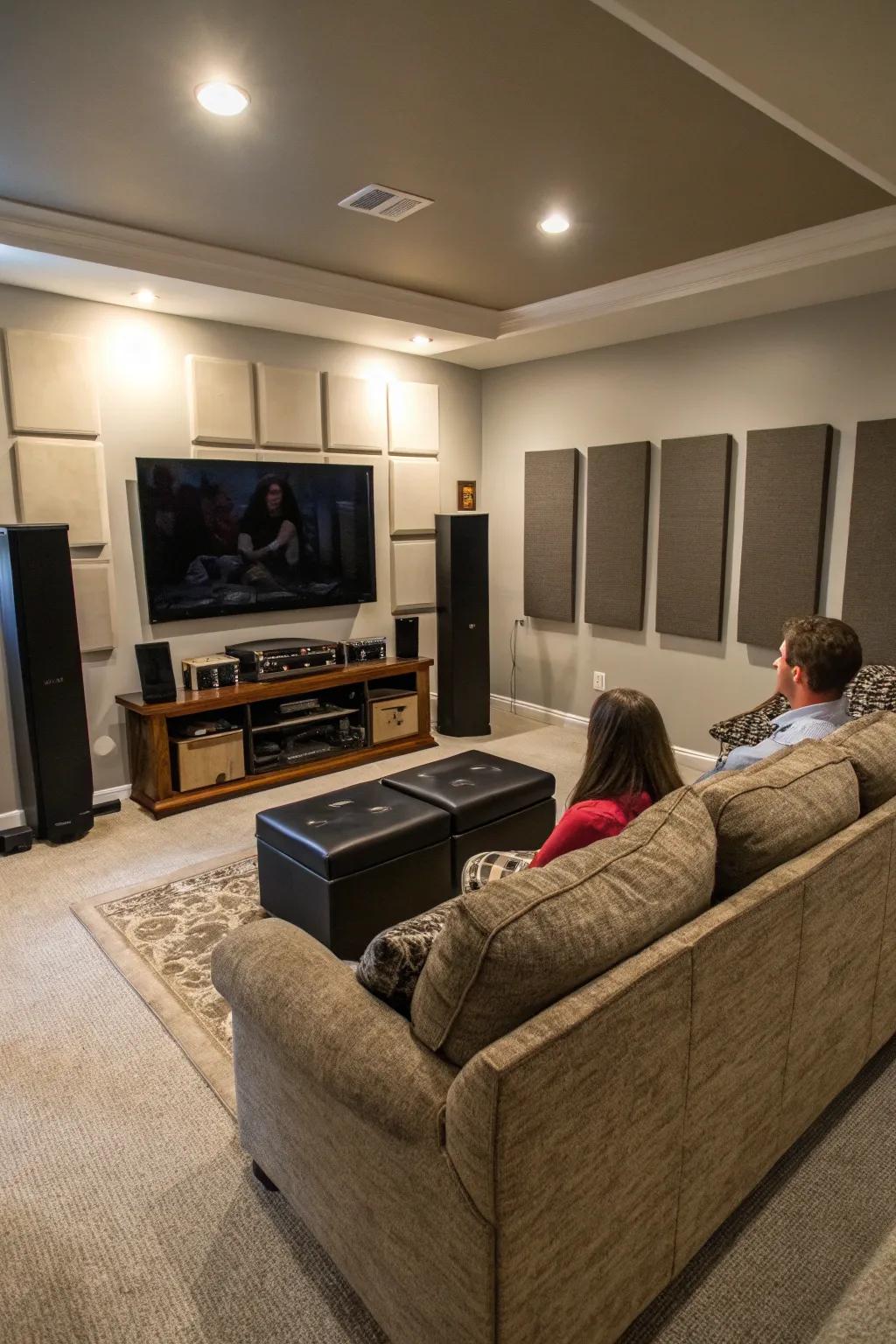 Audio design enhancing the experience.