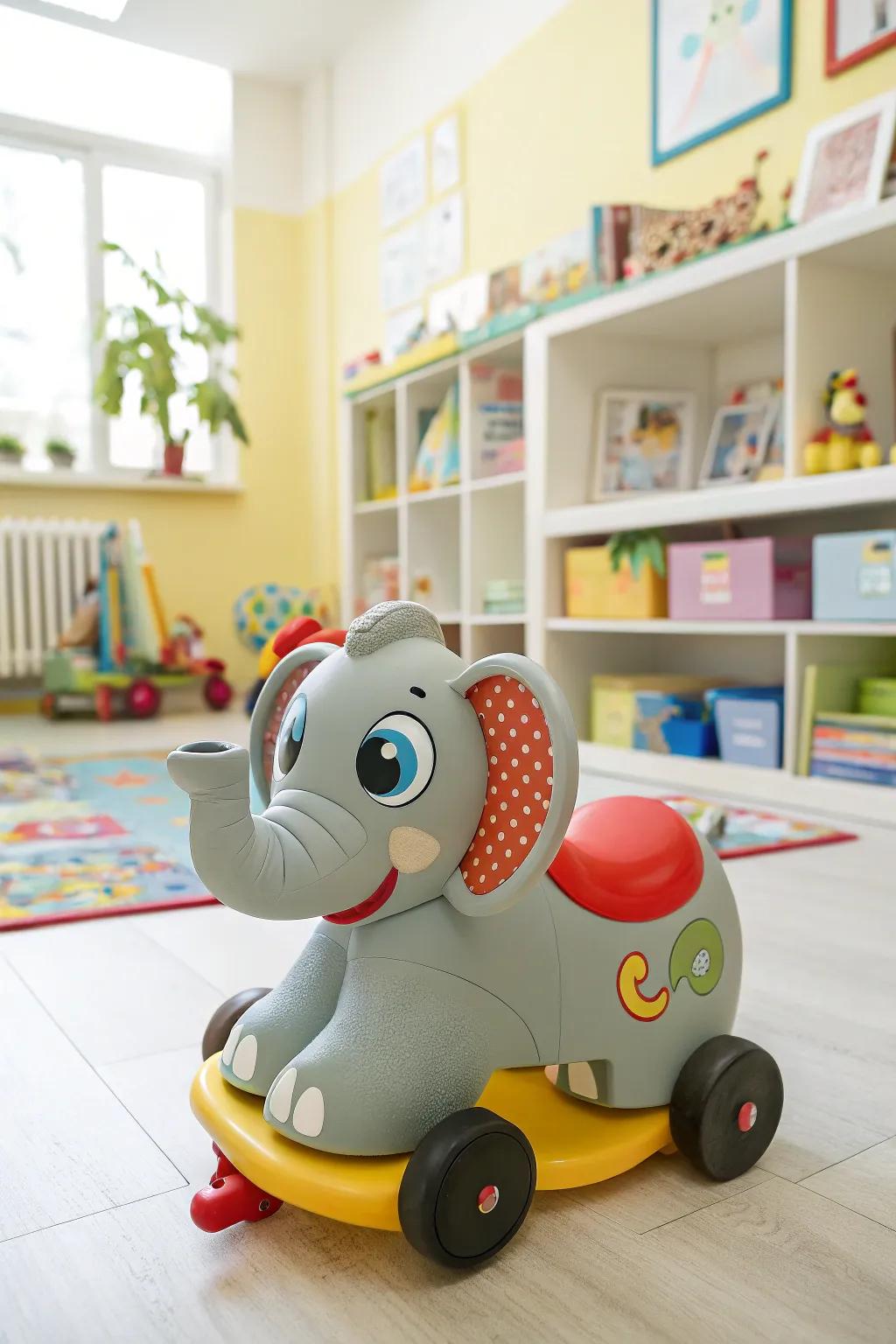 Ride into adventure with this adorable companion.