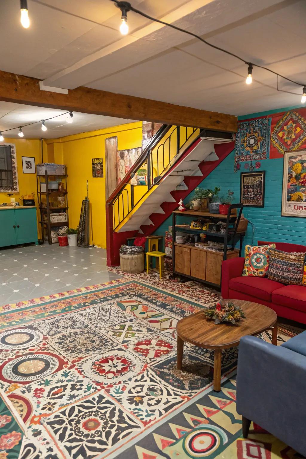 Patterned tiles bring personality and flair to your space.